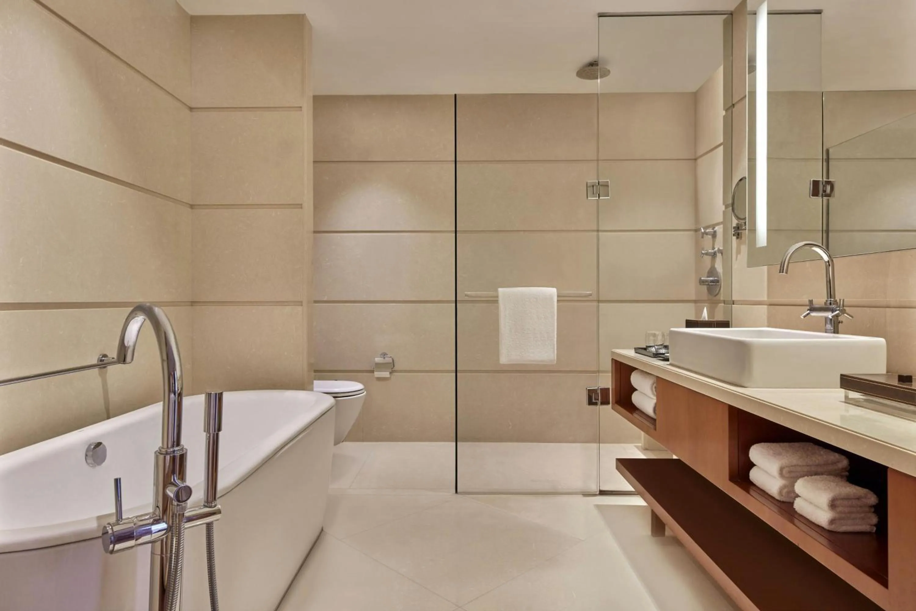 Bathroom in Courtyard by Marriott Kochi Airport