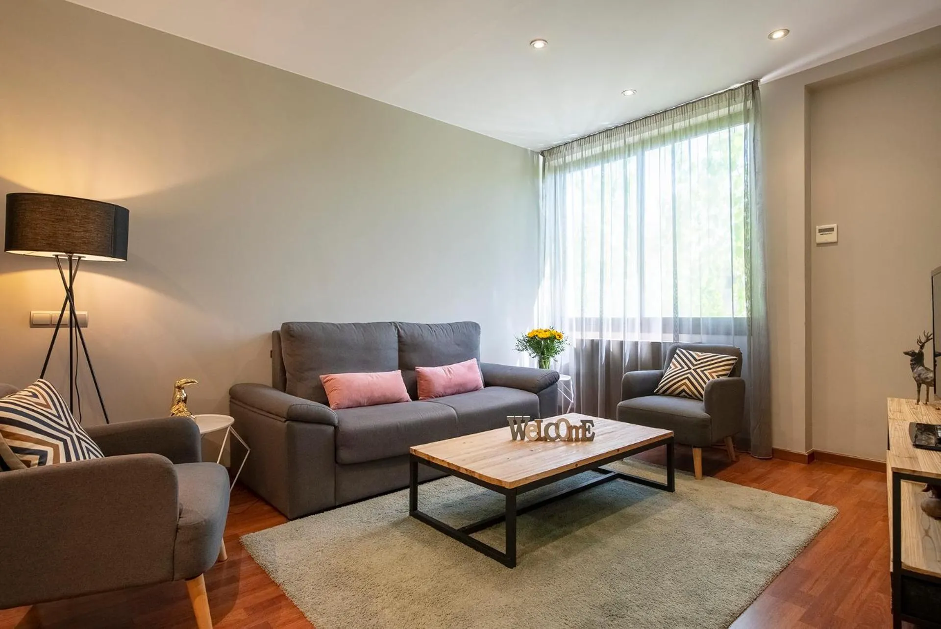 Living room in UP ROOMS BANYOLES