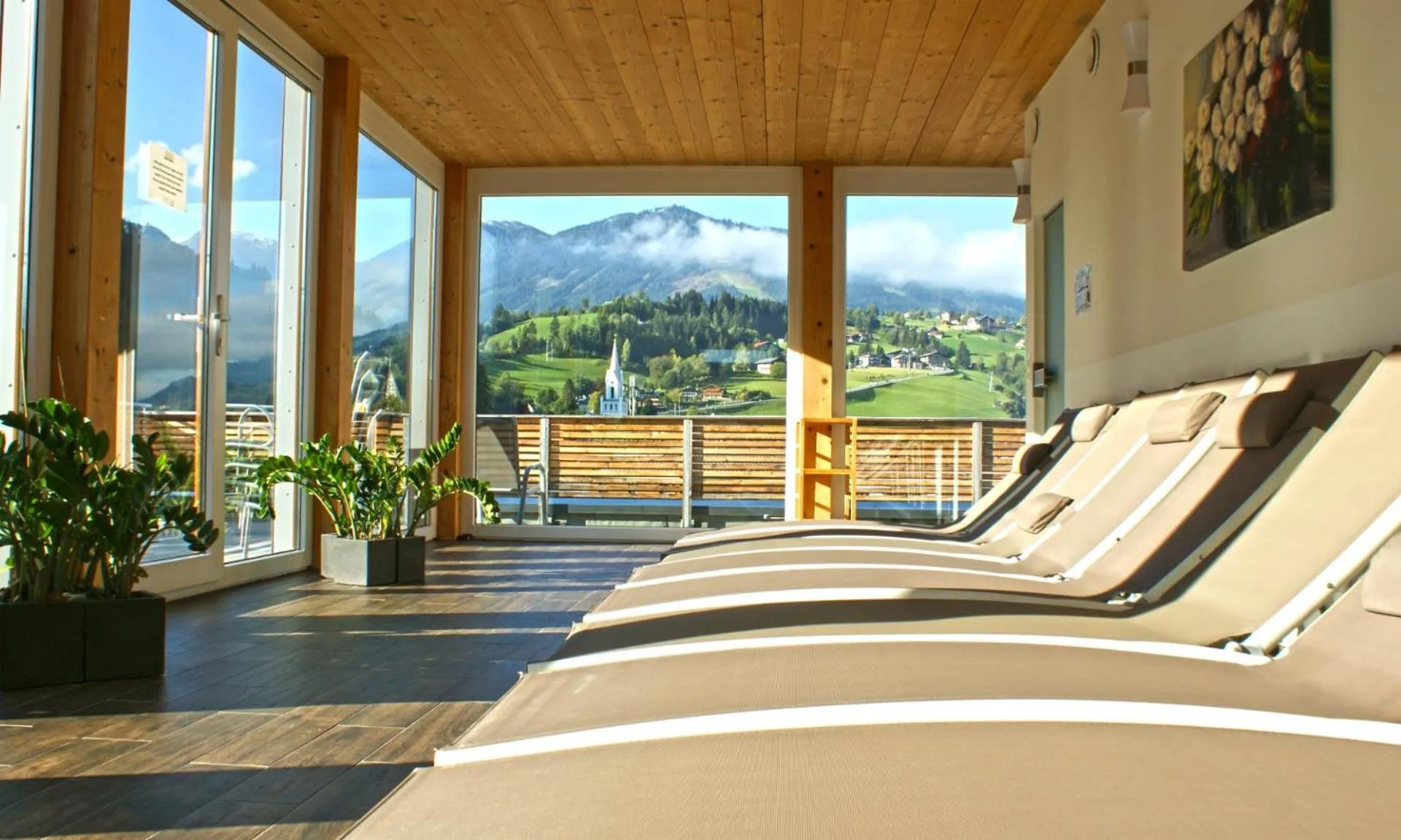 Spa and wellness centre/facilities in Hotel Planai by Alpeffect Hotels