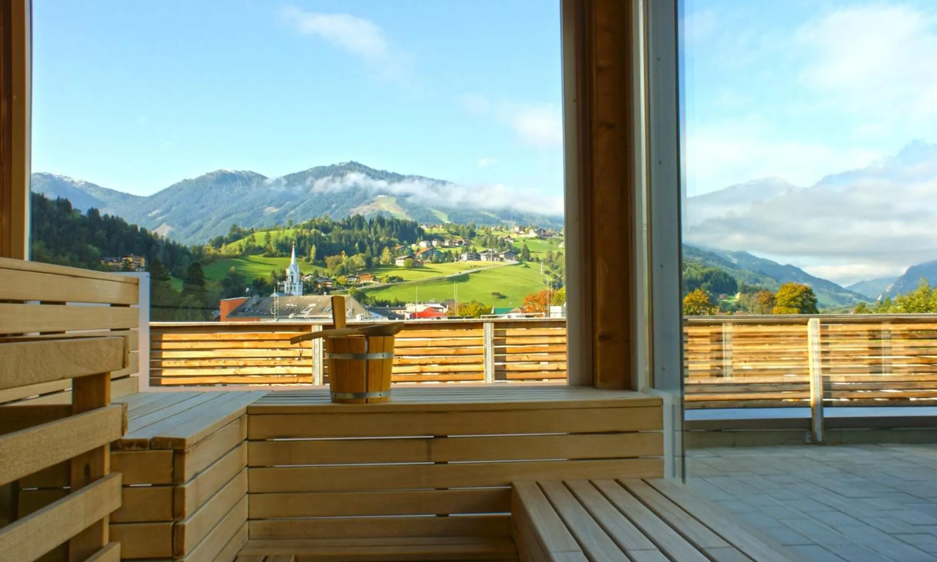 Sauna in Hotel Planai by Alpeffect Hotels