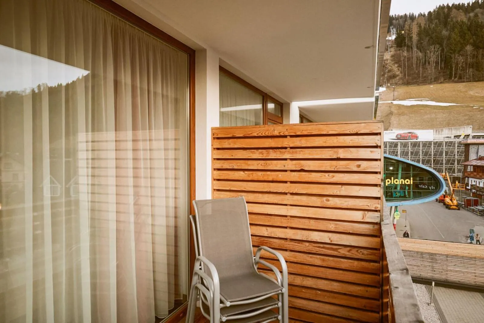 Balcony/Terrace in Hotel Planai by Alpeffect Hotels