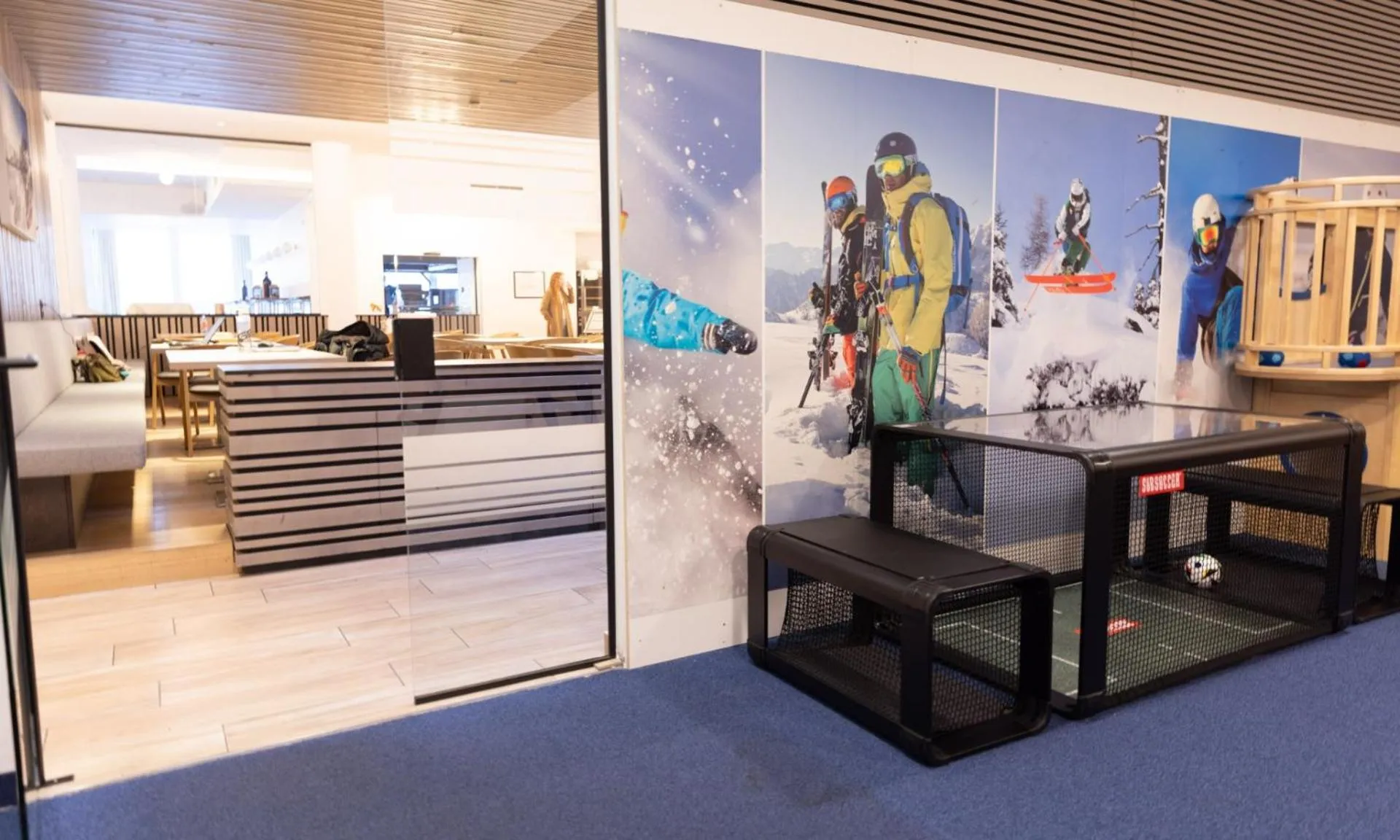 Seating area in Hotel Planai by Alpeffect Hotels