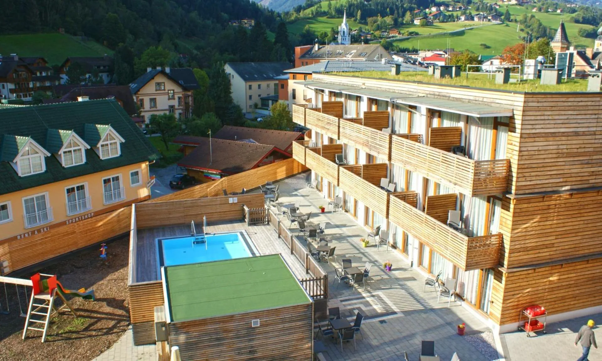 Property building in Hotel Planai by Alpeffect Hotels