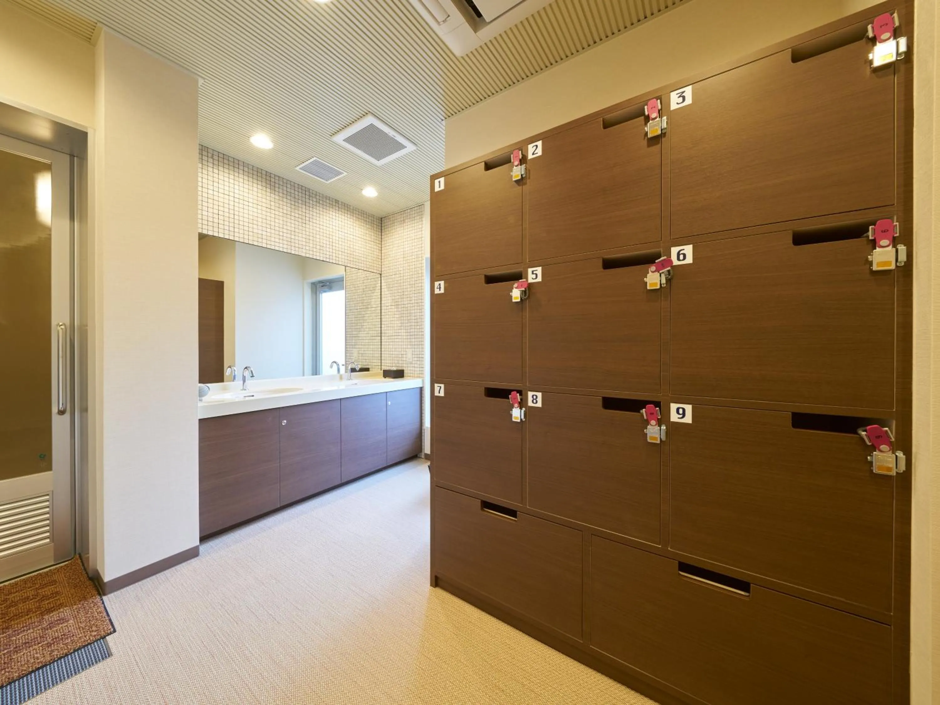 Hot Spring Bath in Super Hotel Mihara Ekimae