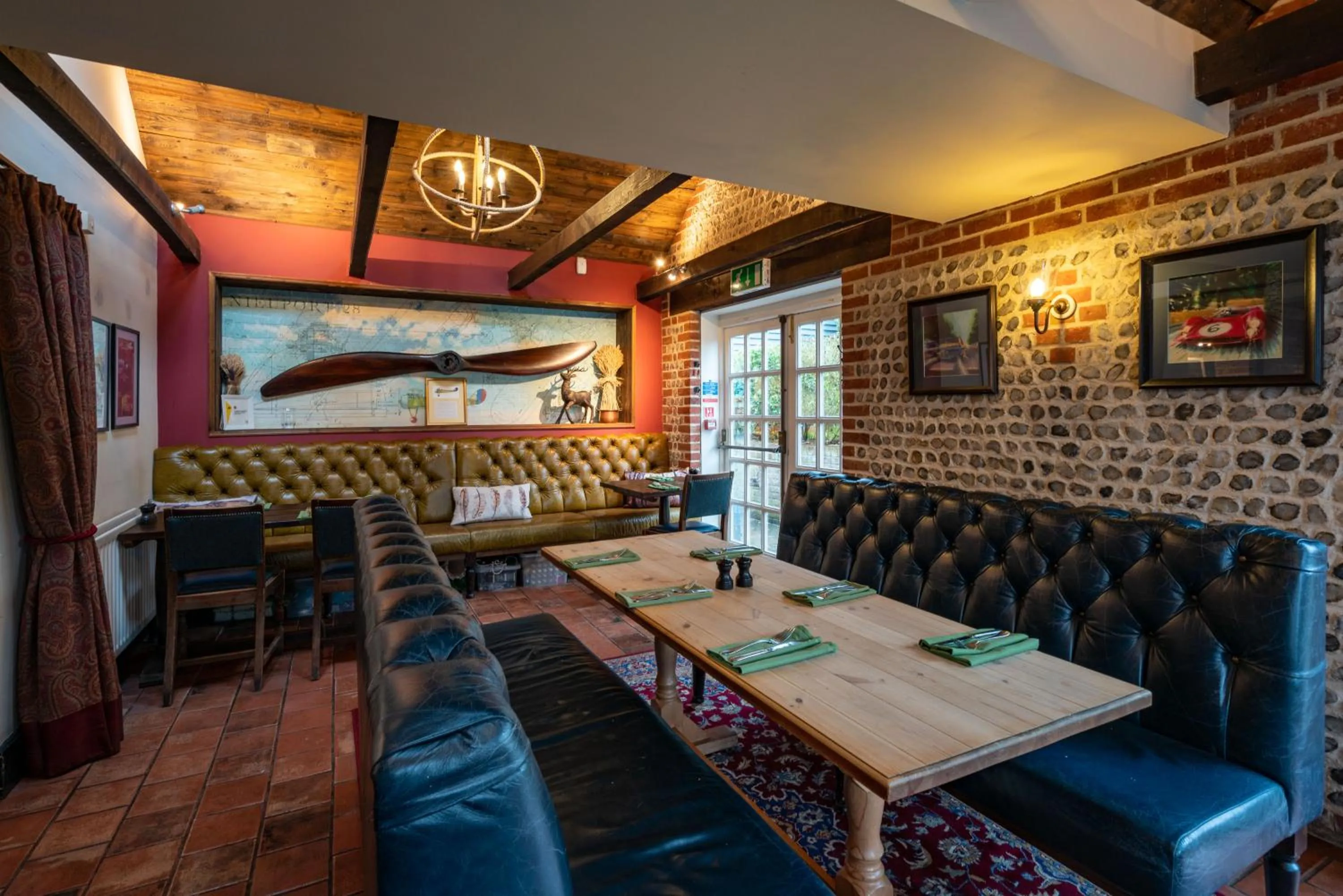 Dinner in The Royal Oak Inn