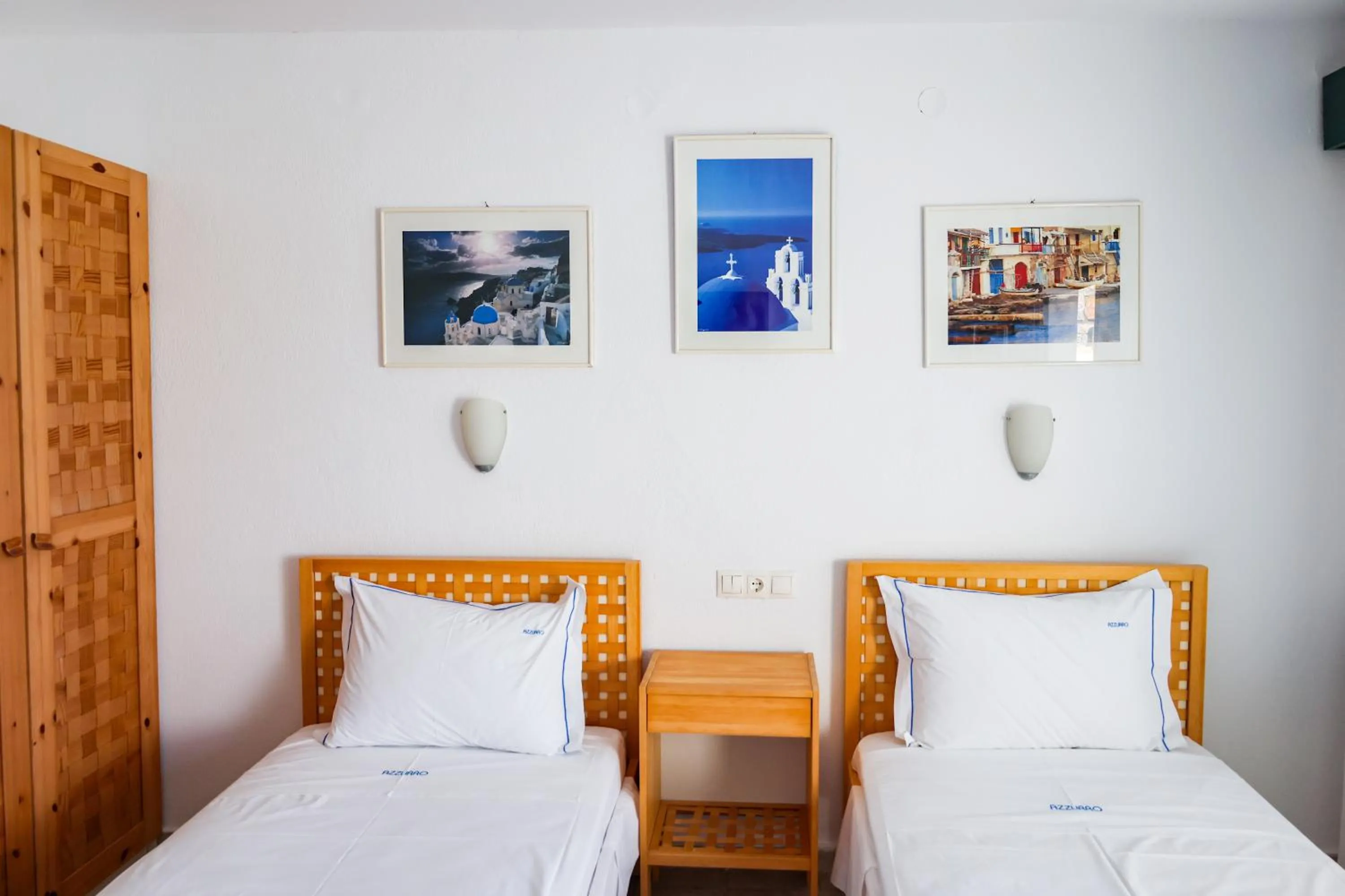 Bed in Azzurro