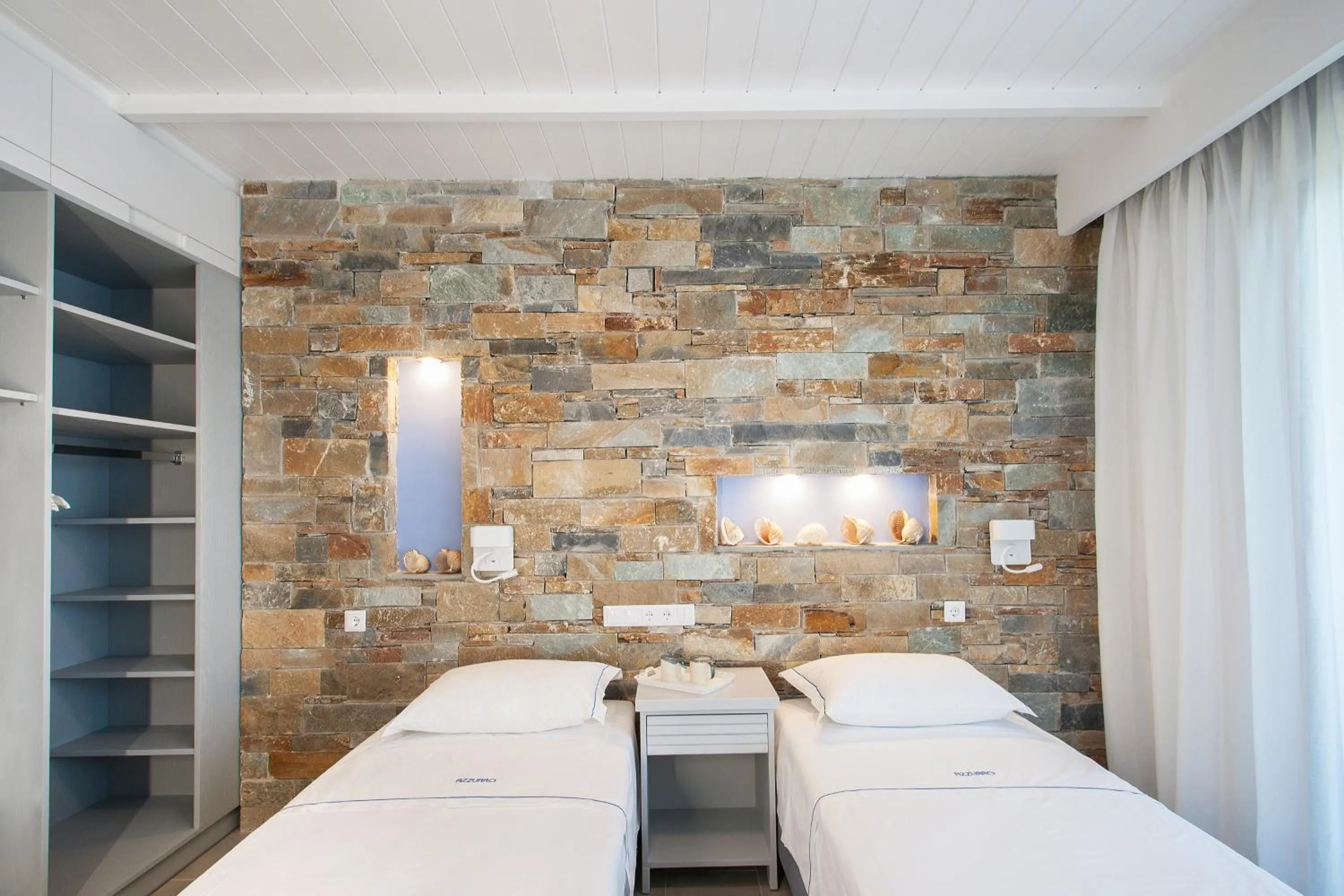 Bed in Azzurro