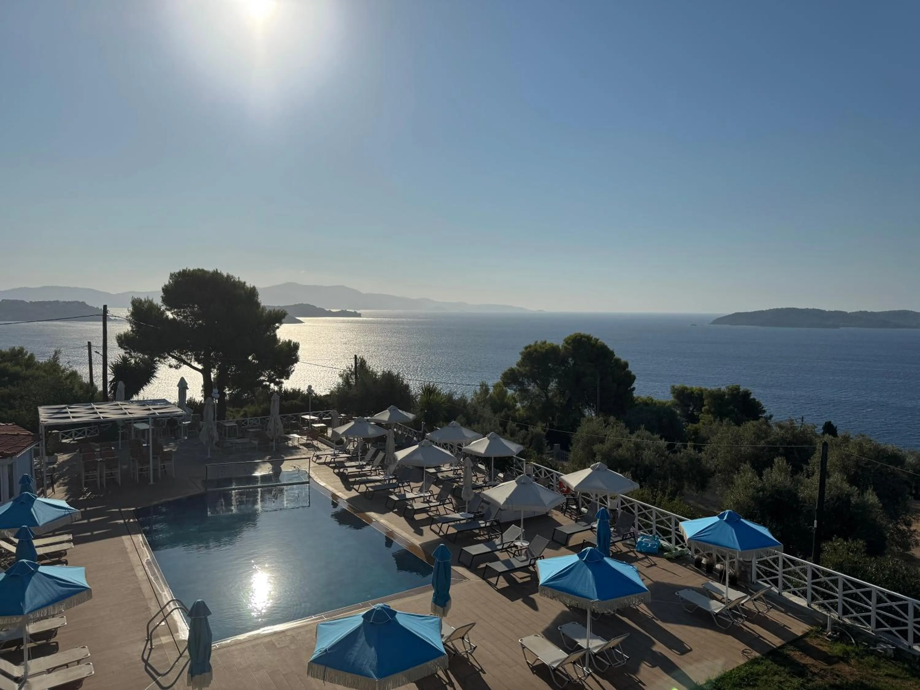 Pool view in Azzurro