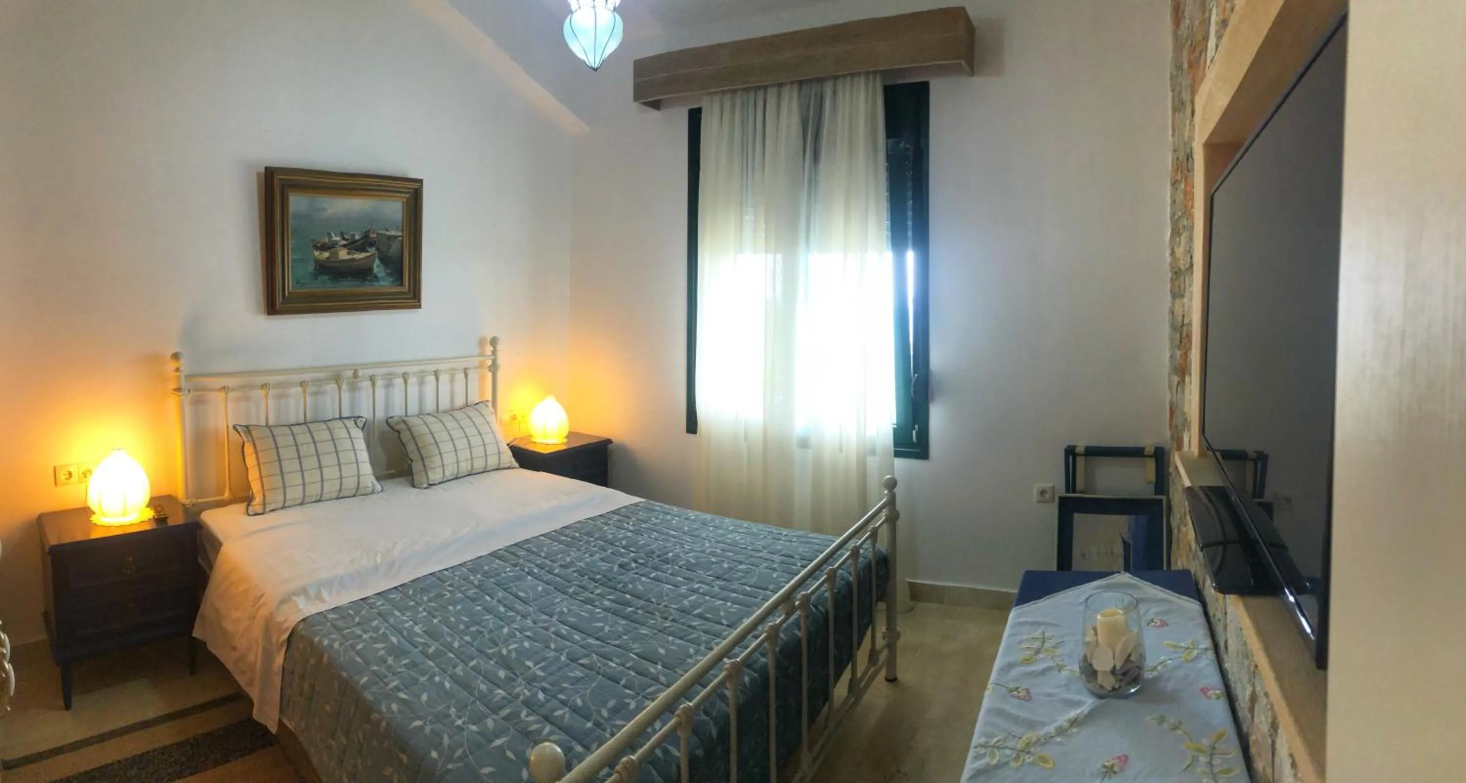 Bed in Azzurro