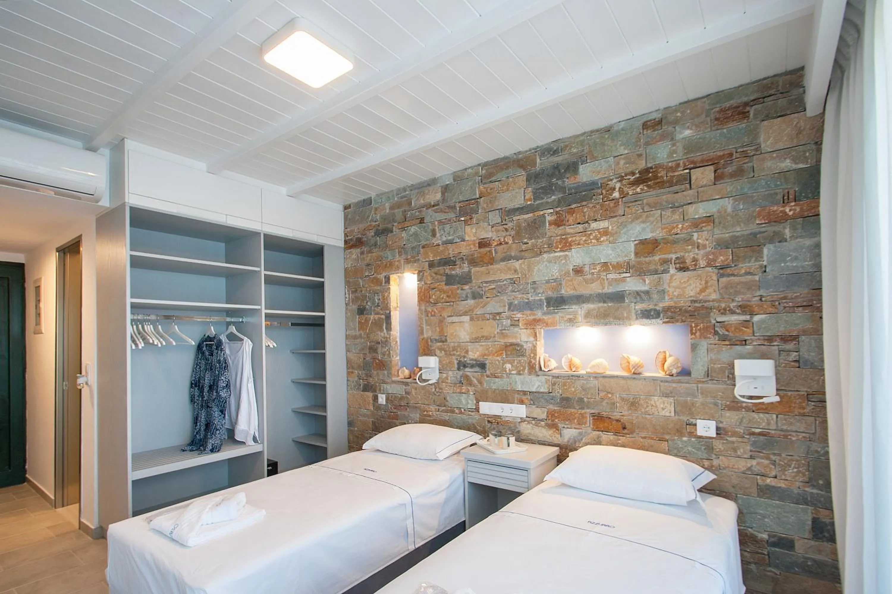 Bed in Azzurro