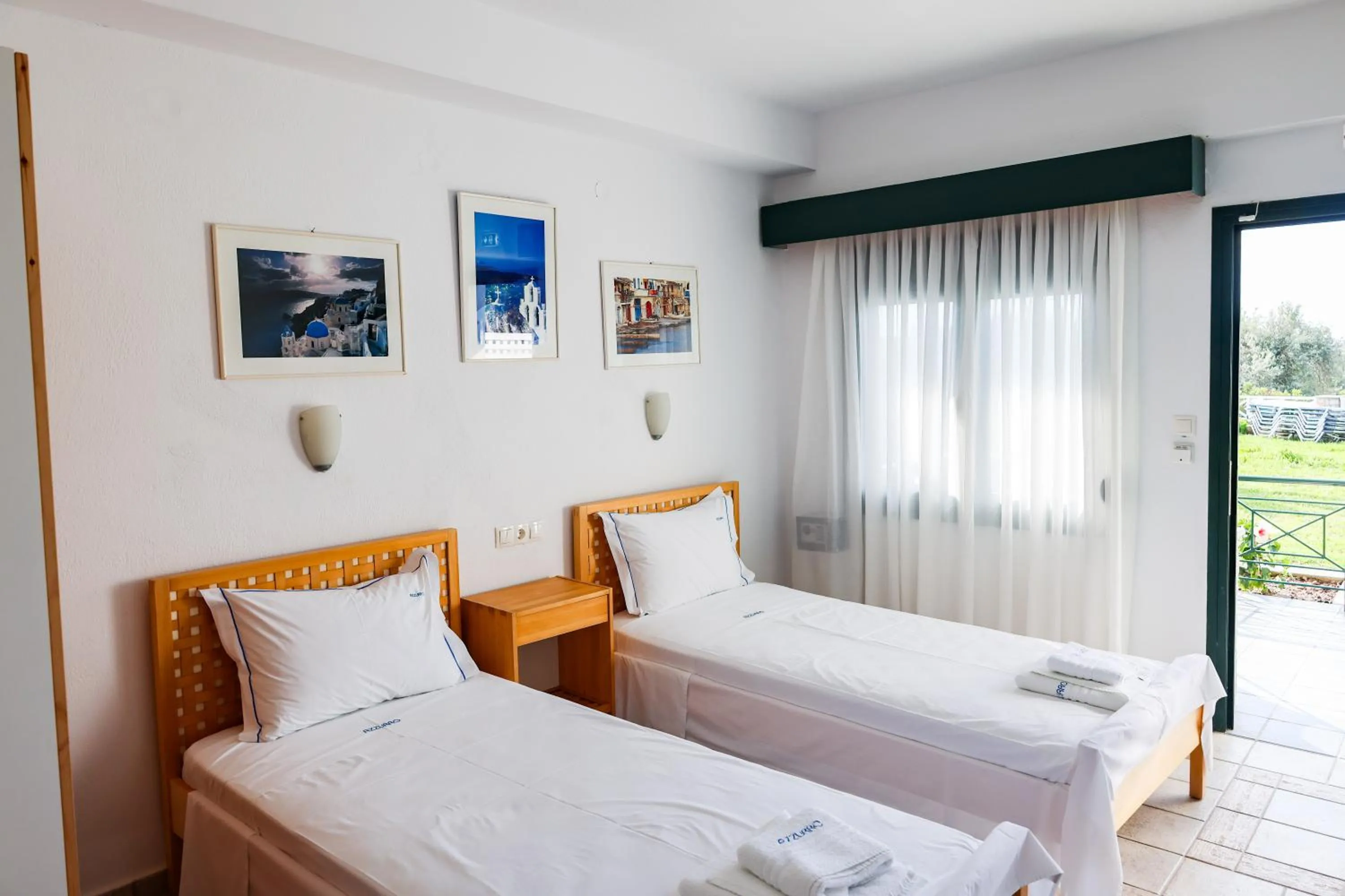 Bed in Azzurro