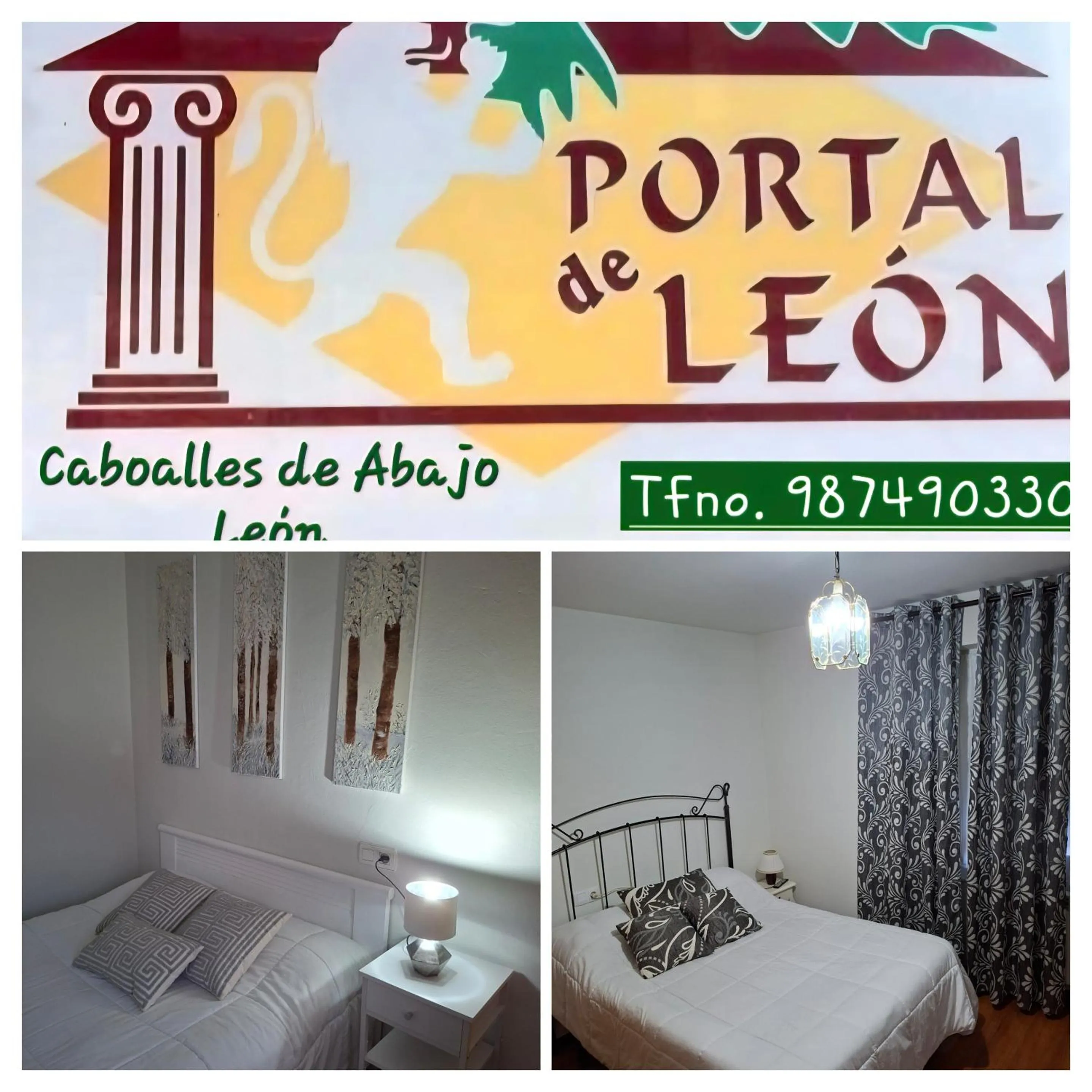 Bed in Apartahotel portal de leon