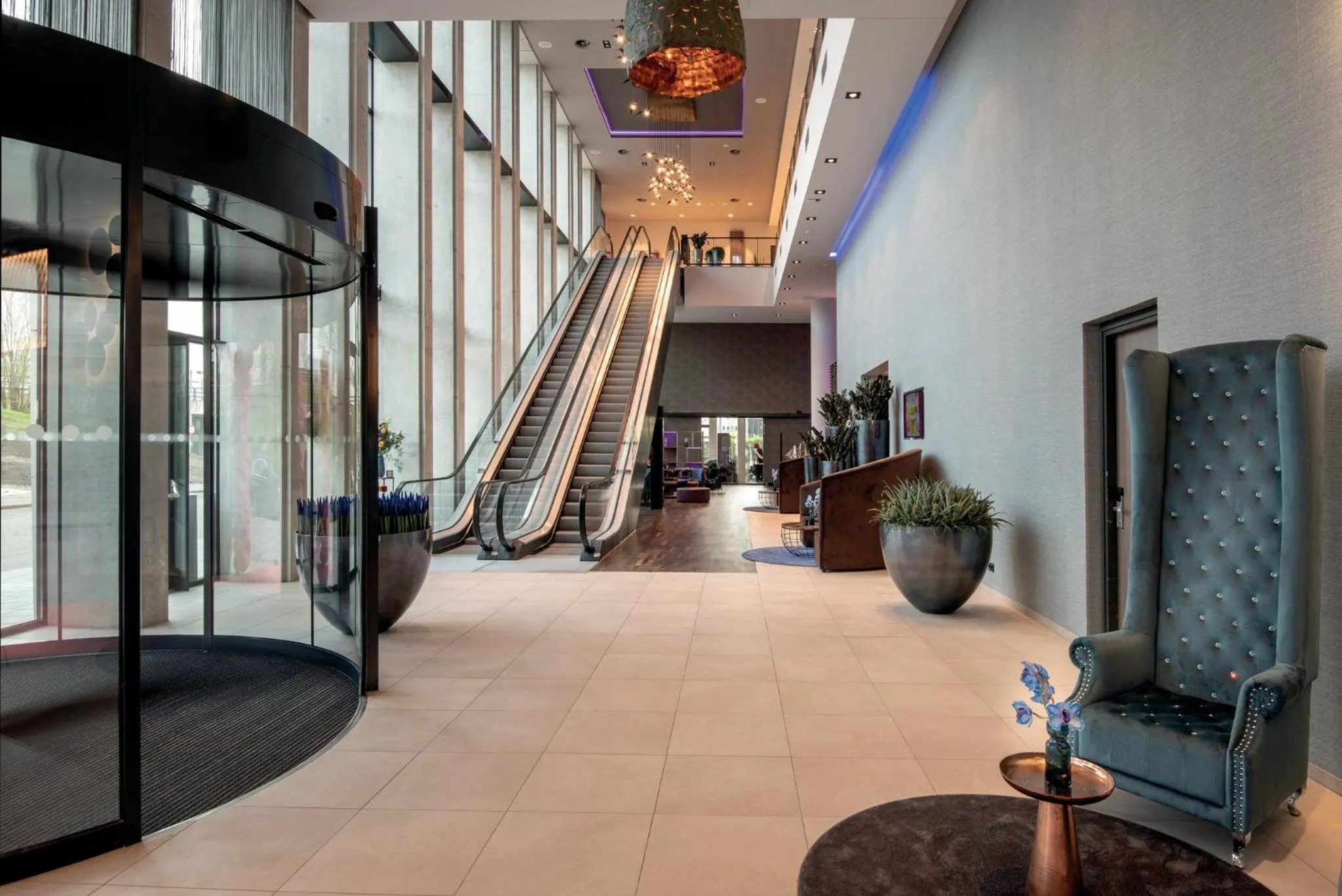 Lobby or reception in Leonardo Royal Hotel Amsterdam
