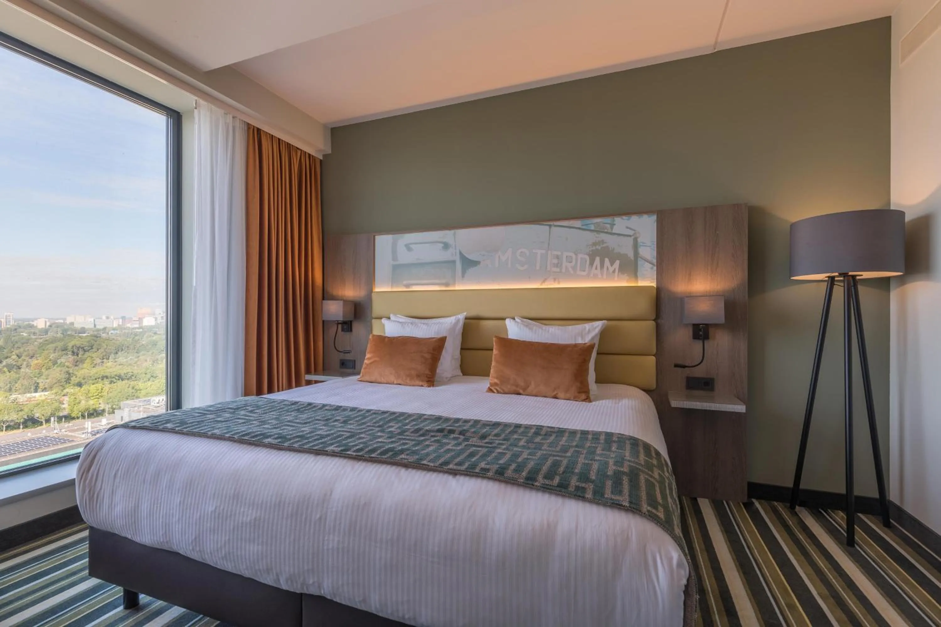 Photo of the whole room, Bed in Leonardo Royal Hotel Amsterdam