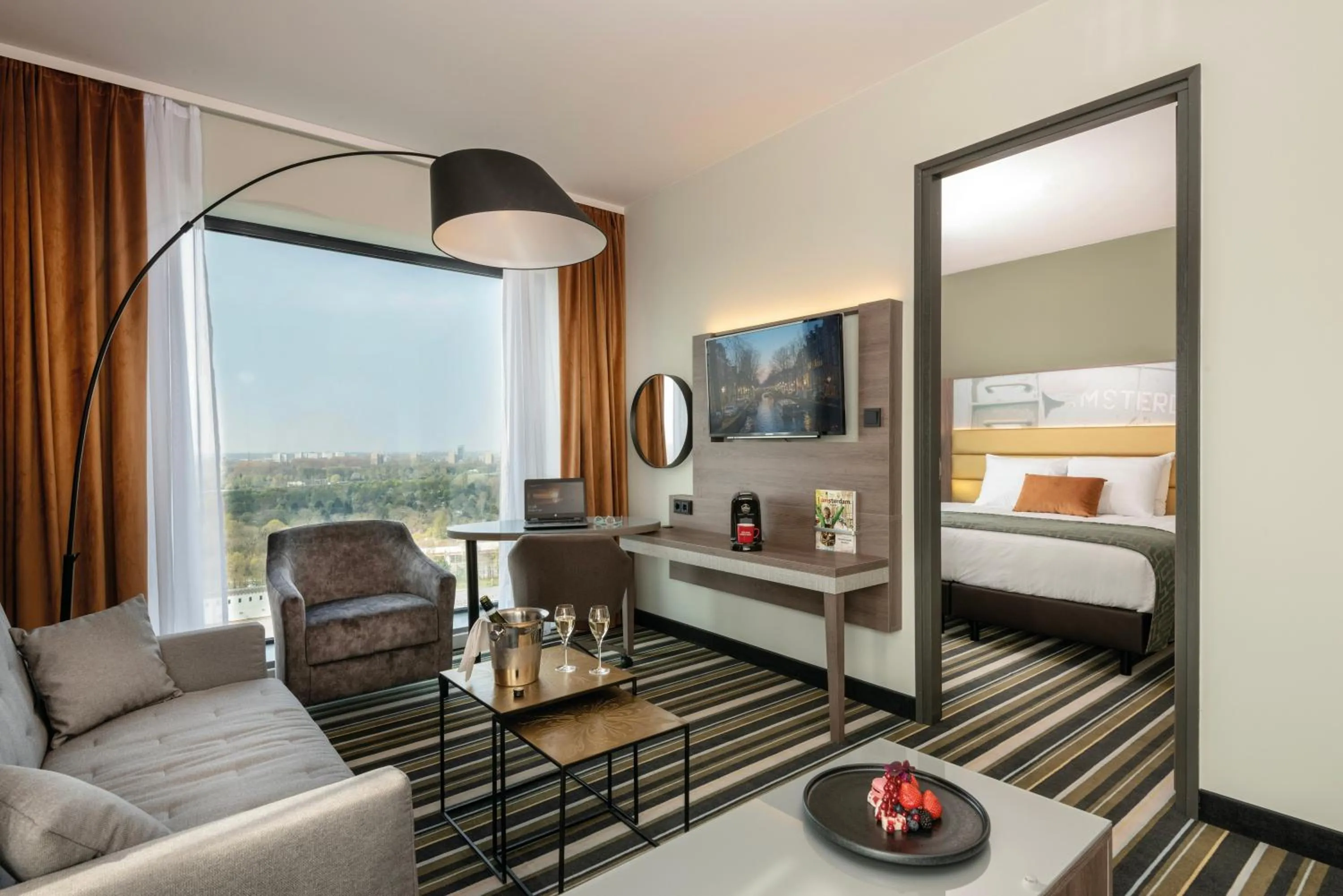 Photo of the whole room, Bed in Leonardo Royal Hotel Amsterdam