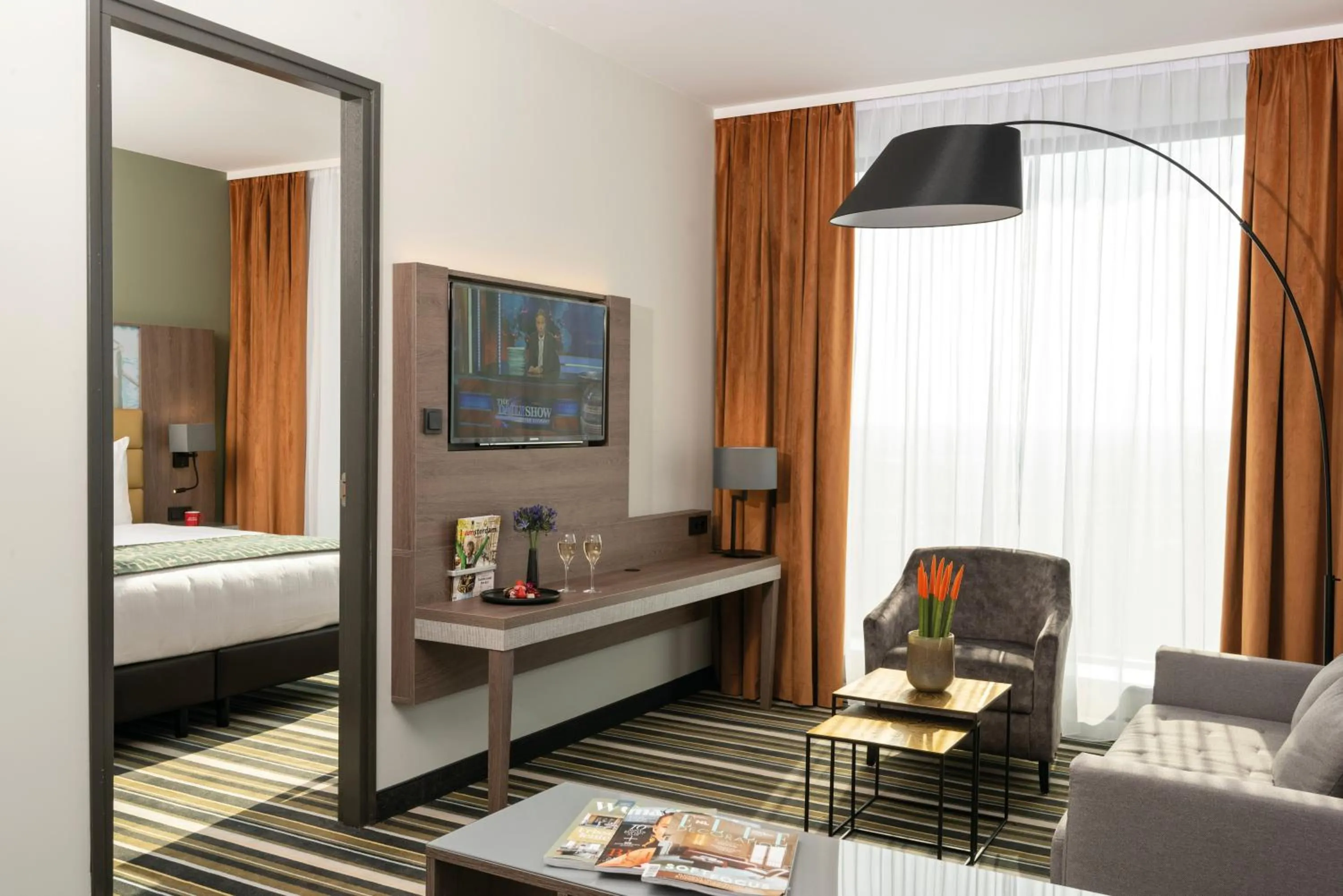 Photo of the whole room, Bed in Leonardo Royal Hotel Amsterdam