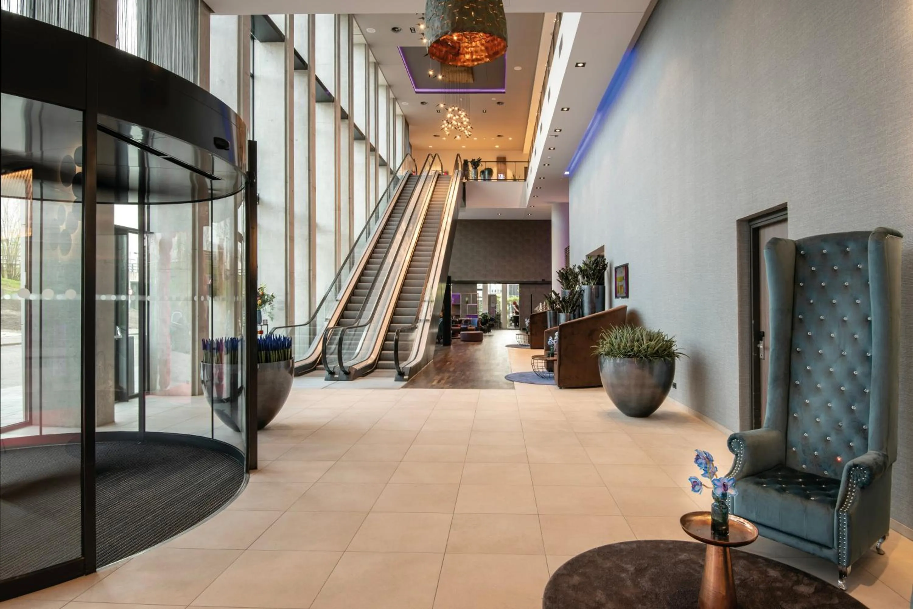 Lobby or reception in Leonardo Royal Hotel Amsterdam