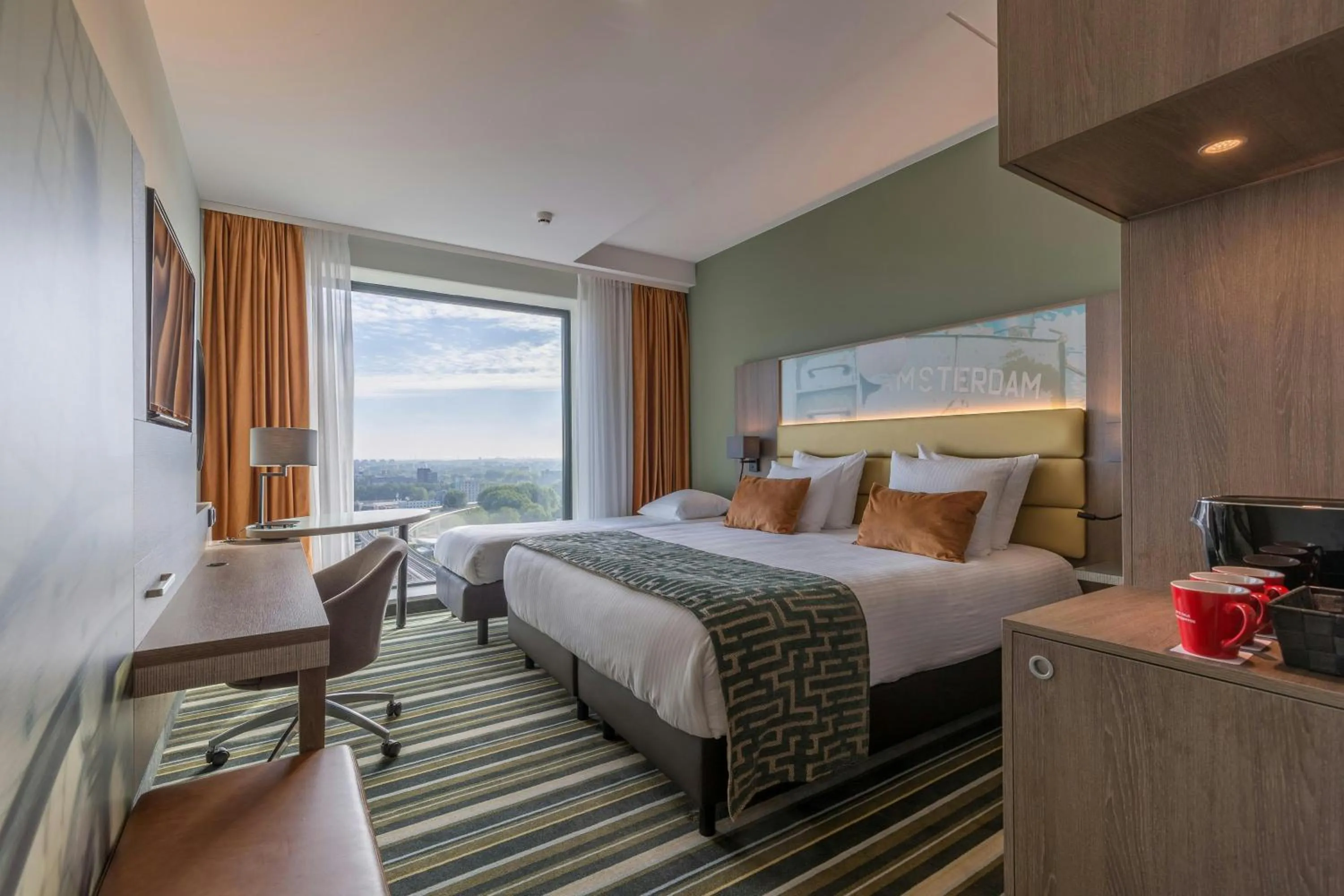 Photo of the whole room, Bed in Leonardo Royal Hotel Amsterdam