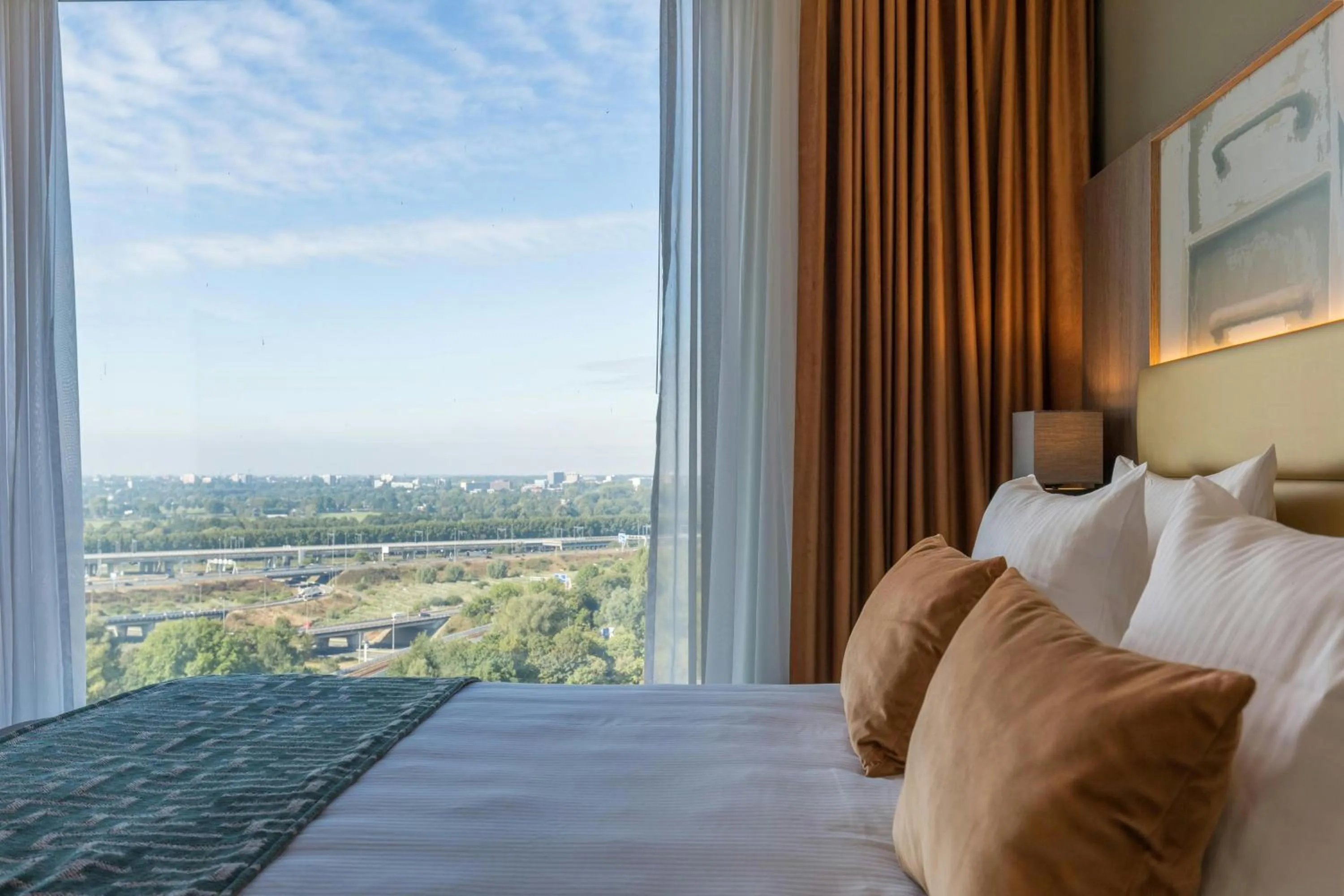 Photo of the whole room, Bed in Leonardo Royal Hotel Amsterdam