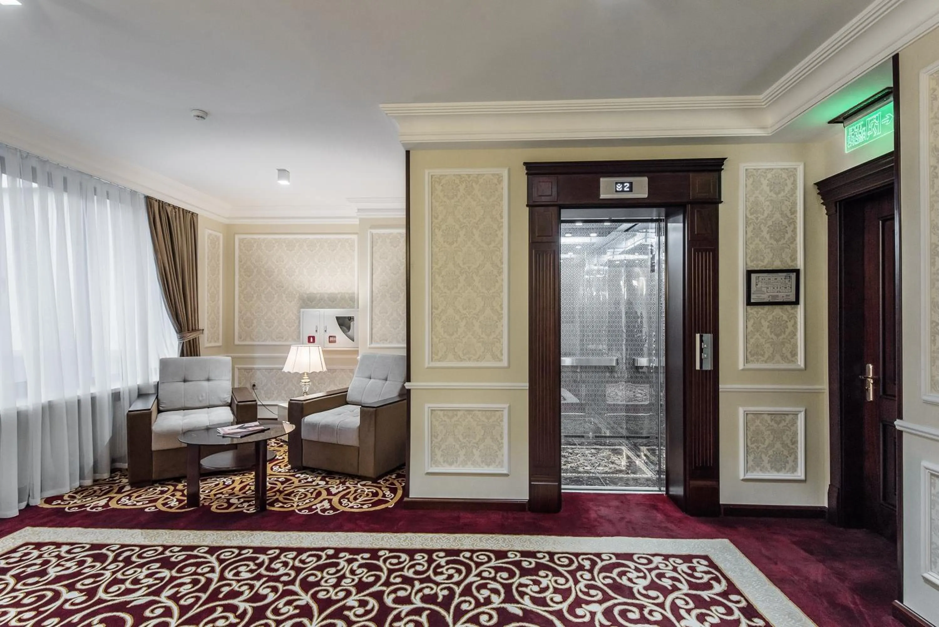 Seating area in The Royal Mezbon Hotel & SPA