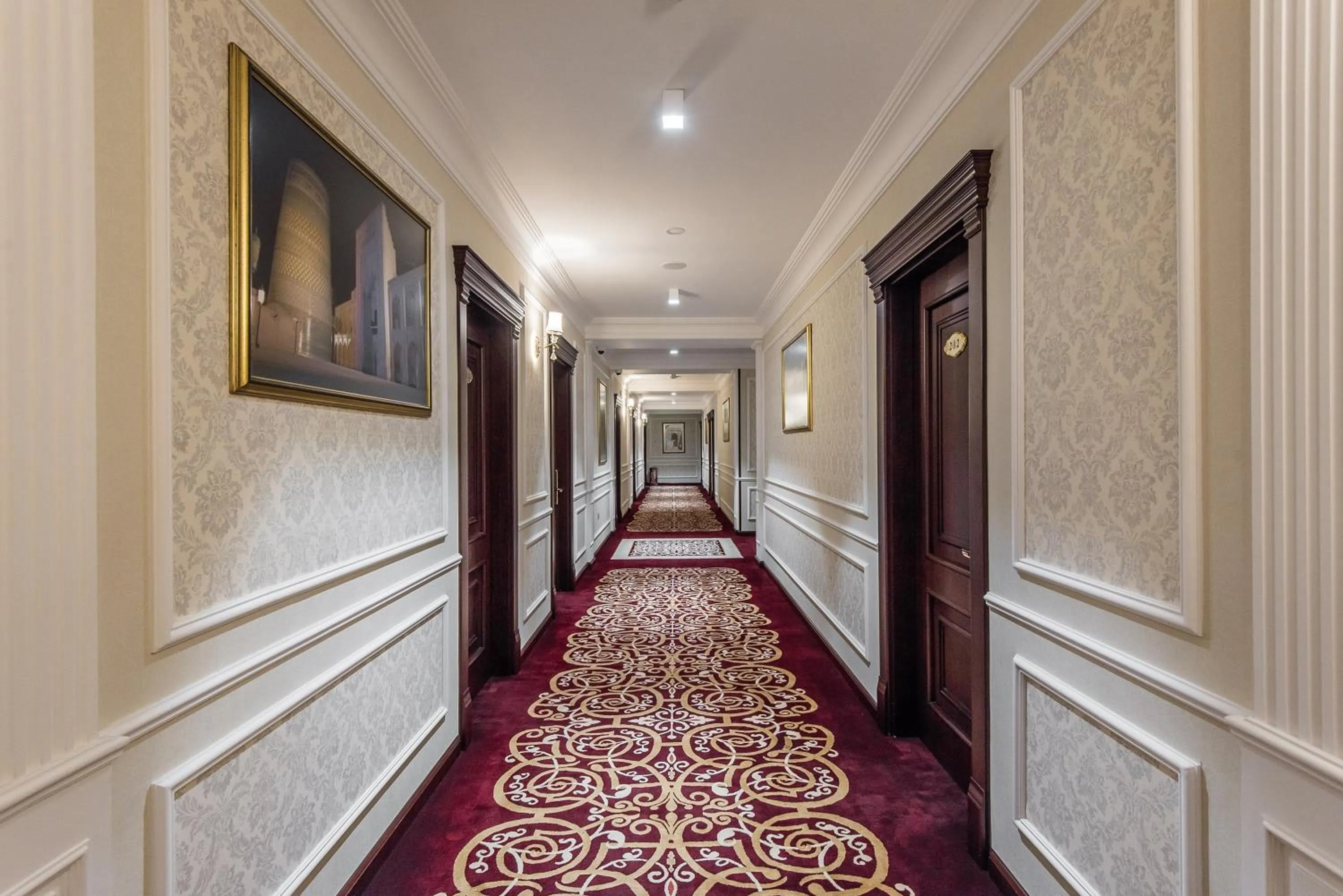 Decorative detail in The Royal Mezbon Hotel & SPA