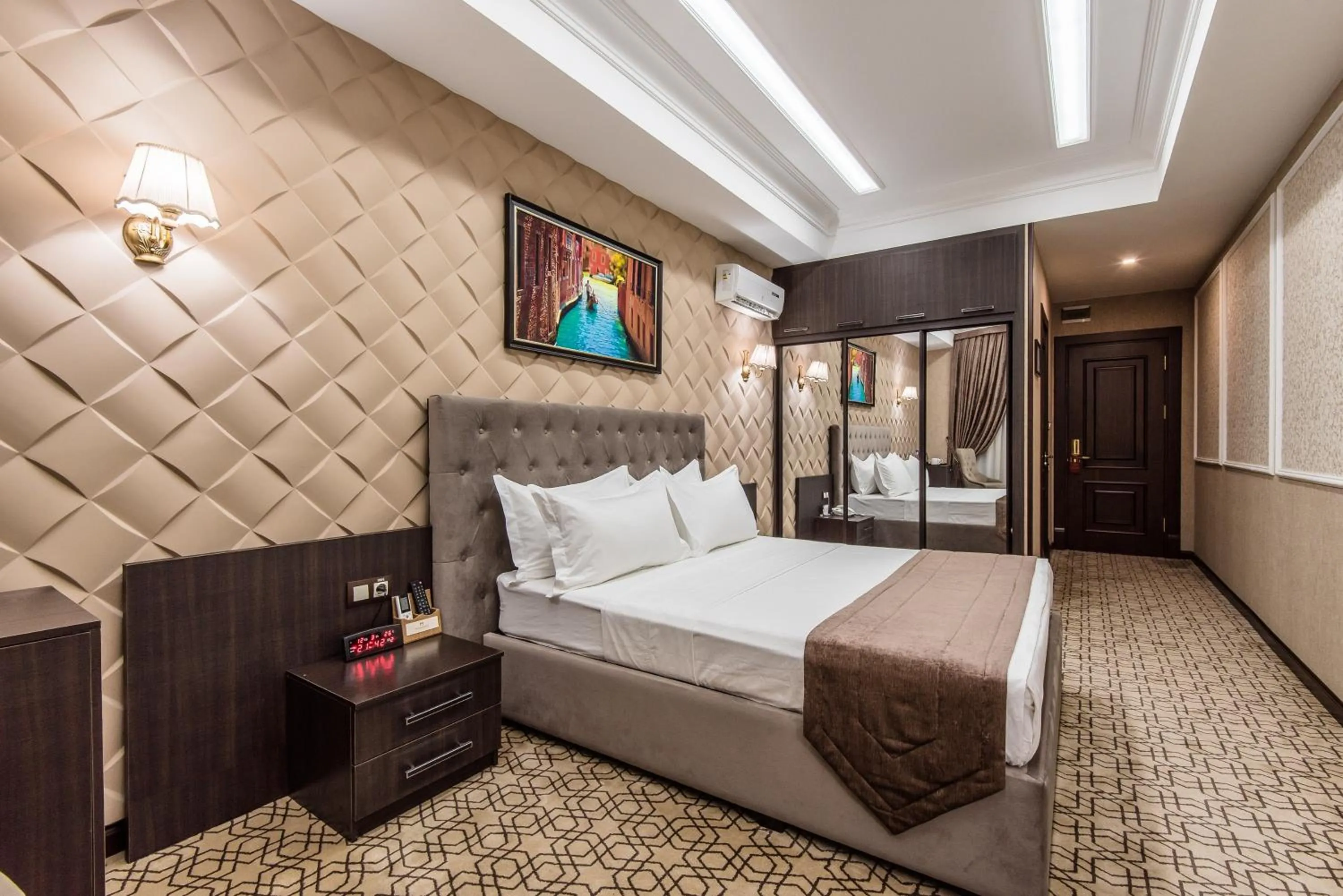 Photo of the whole room, Bed in The Royal Mezbon Hotel & SPA