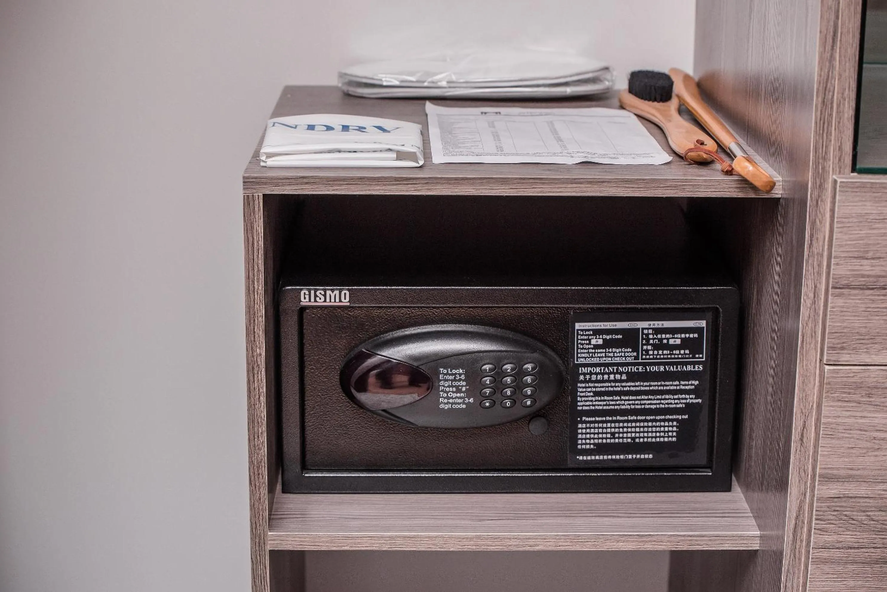 safe in The Royal Mezbon Hotel & SPA