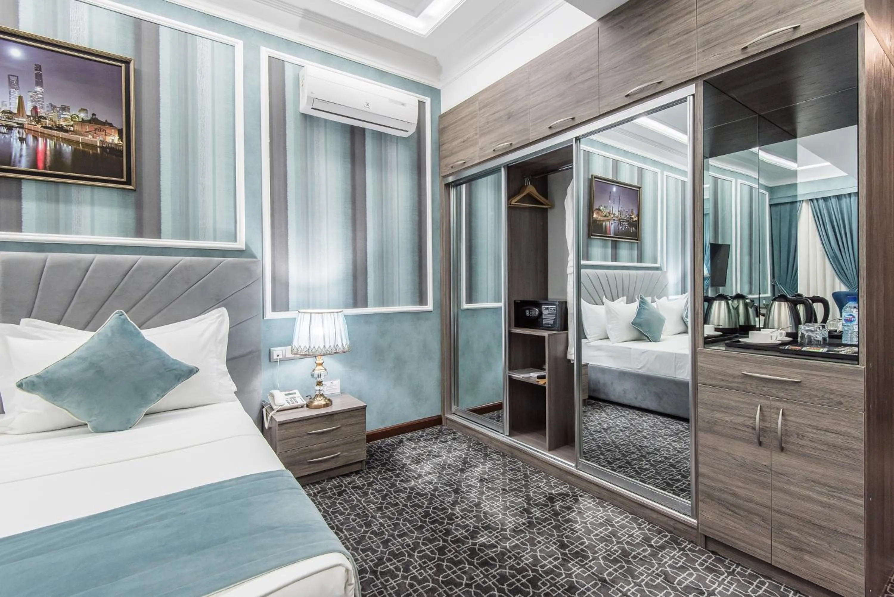 Photo of the whole room, Bed in The Royal Mezbon Hotel & SPA