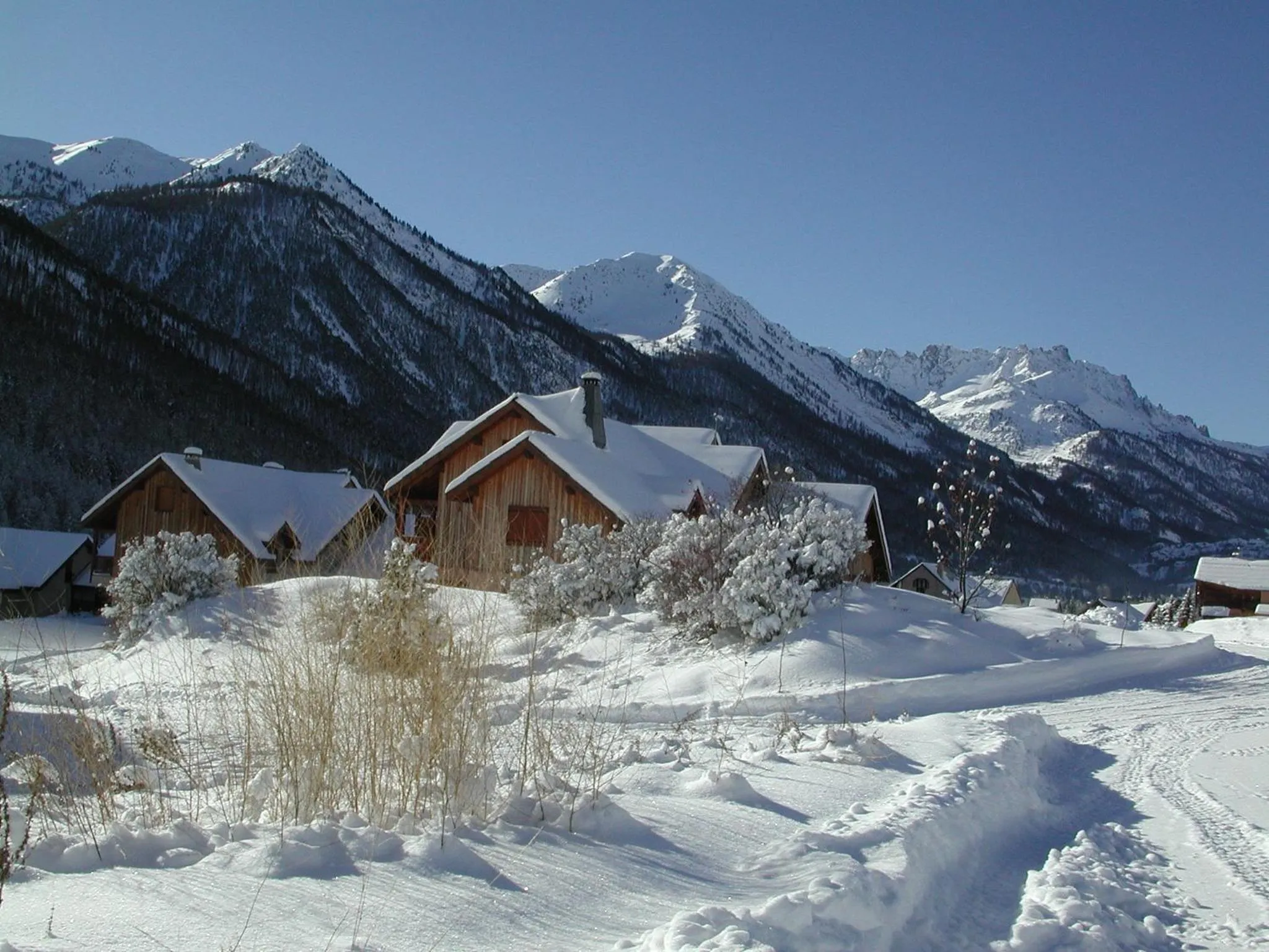 Mountain view in Hôtel L'Echaillon