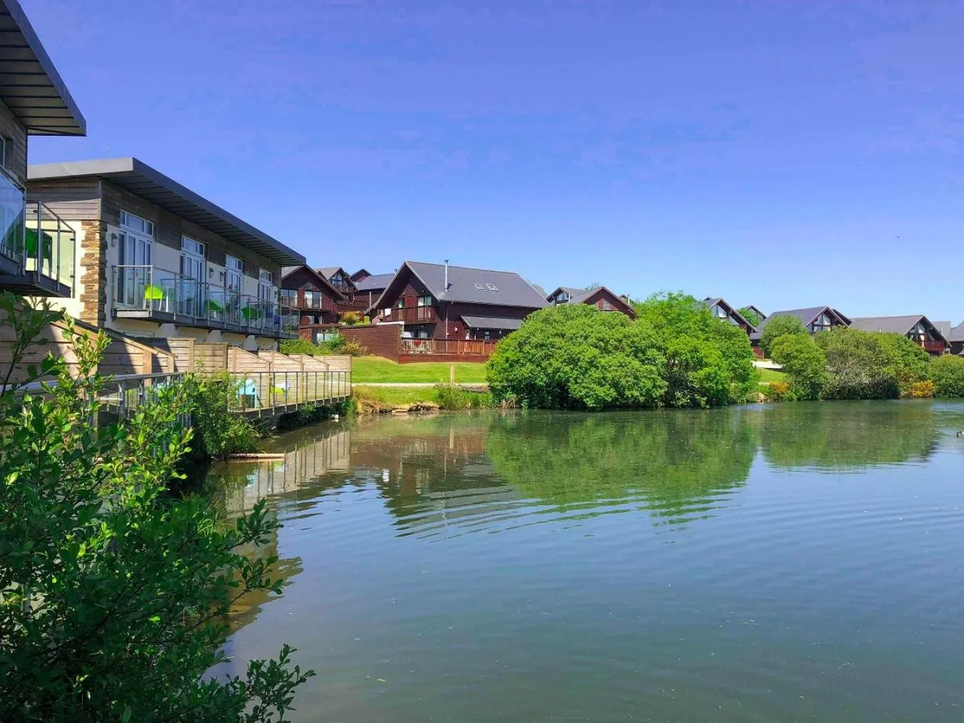 Lake view in Retallack Resort