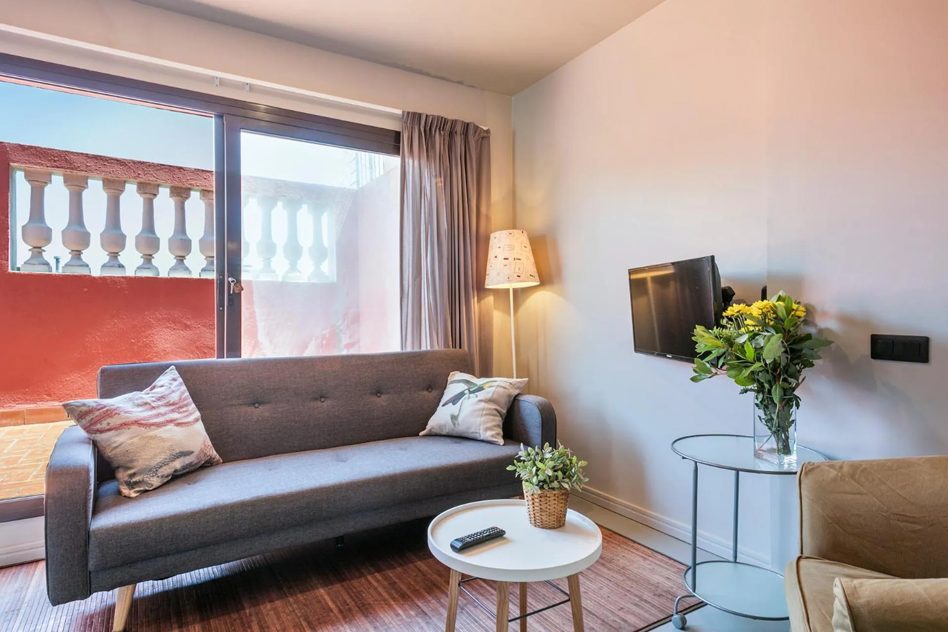 Living room in My Address in Plaza Real