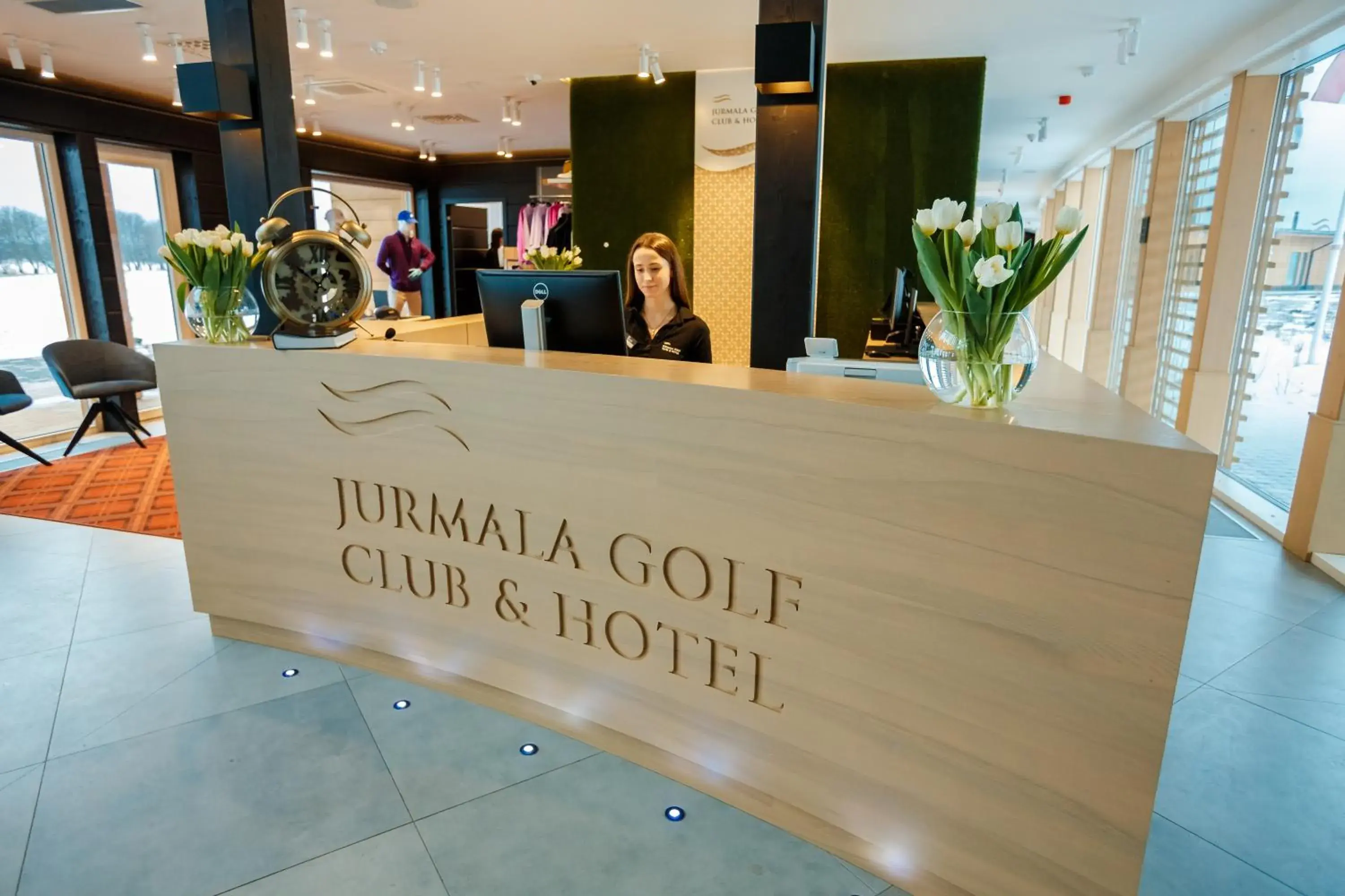 Lobby or reception in Jurmala Golf Club&Hotel Lobby or reception in Jurmala Golf Club&Hotel