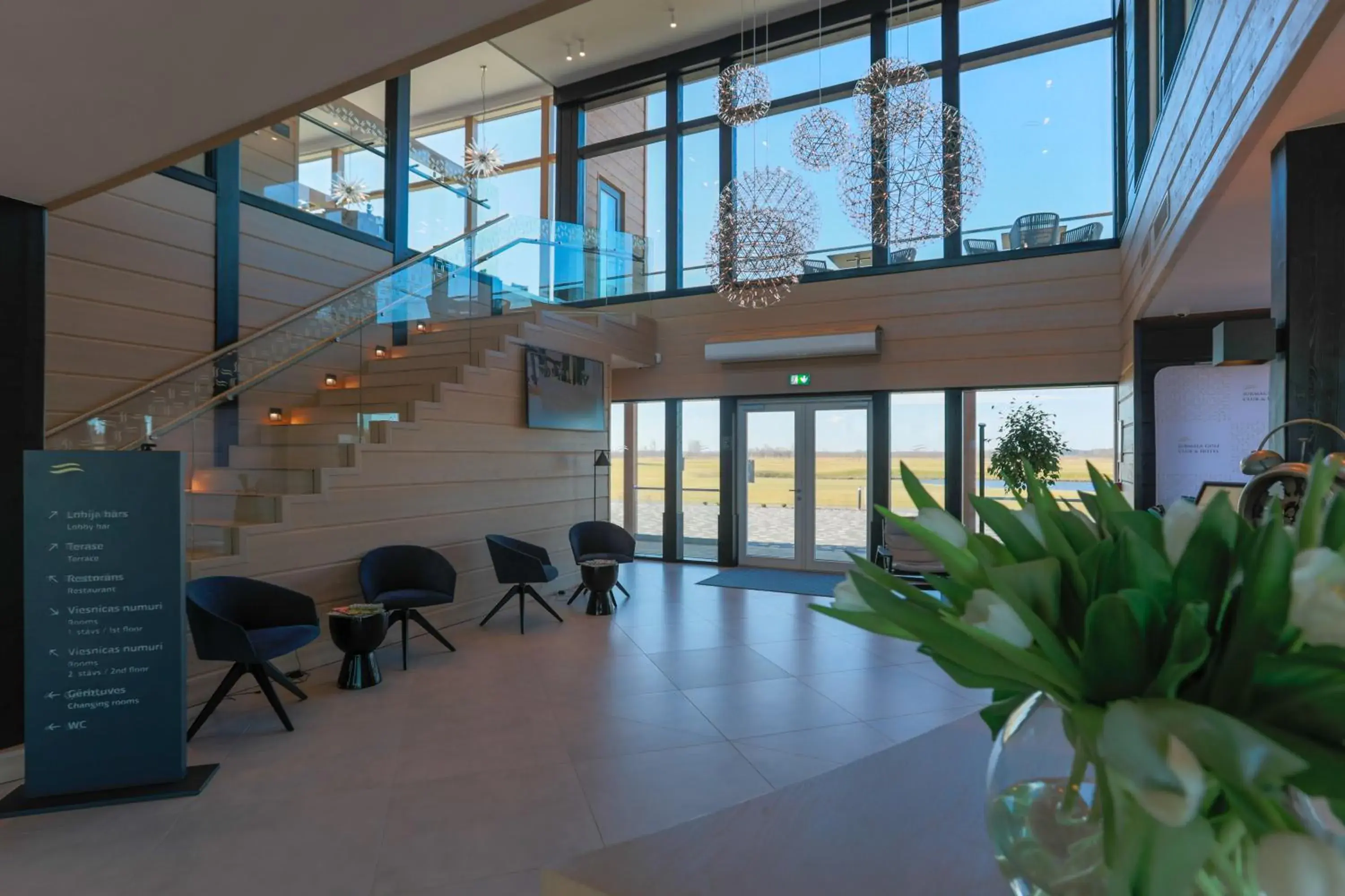 Lobby or reception in Jurmala Golf Club&Hotel Lobby or reception in Jurmala Golf Club&Hotel