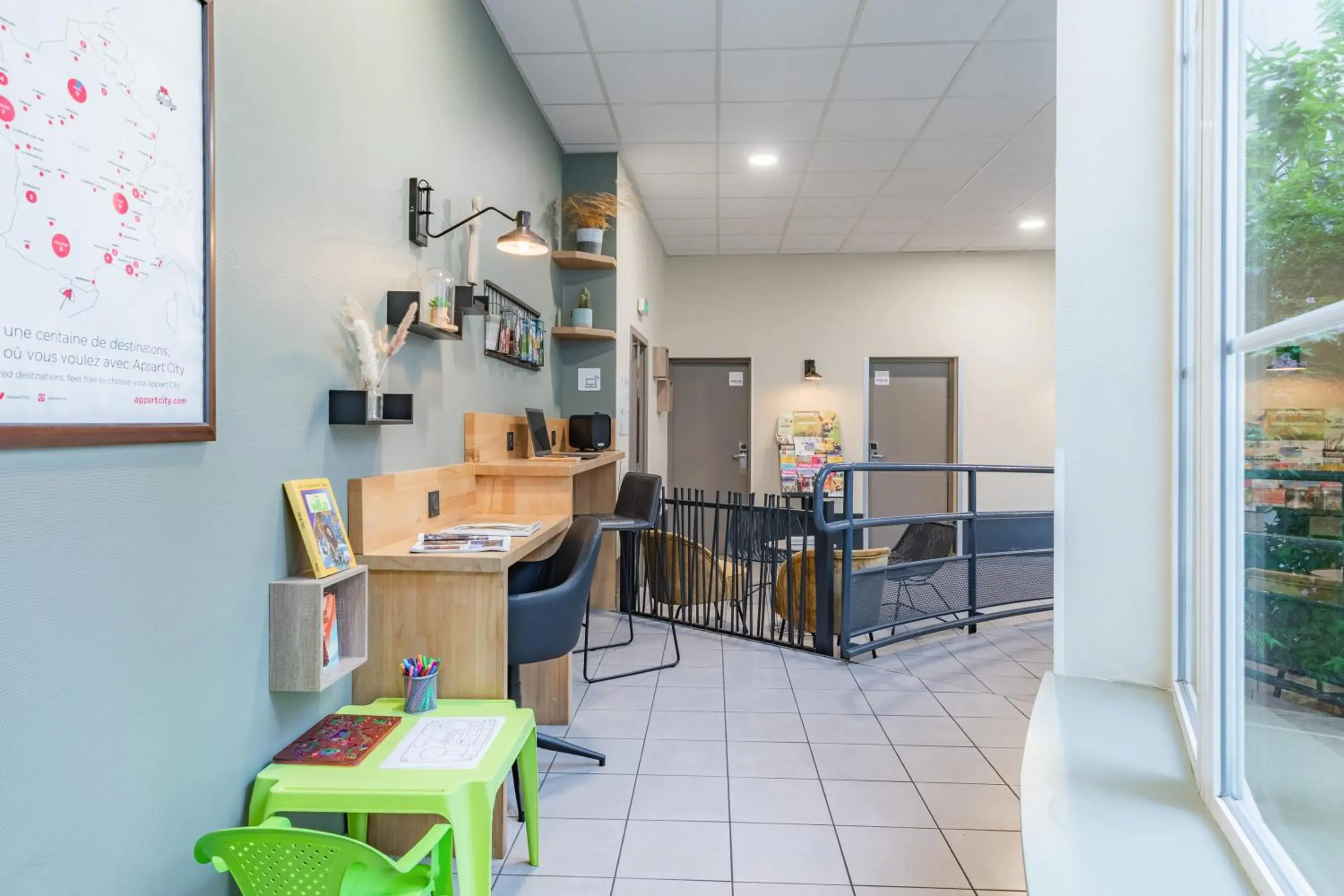 Lobby or reception in Appart'City Confort Niort Centre Lobby or reception in Appart'City Confort Niort Centre