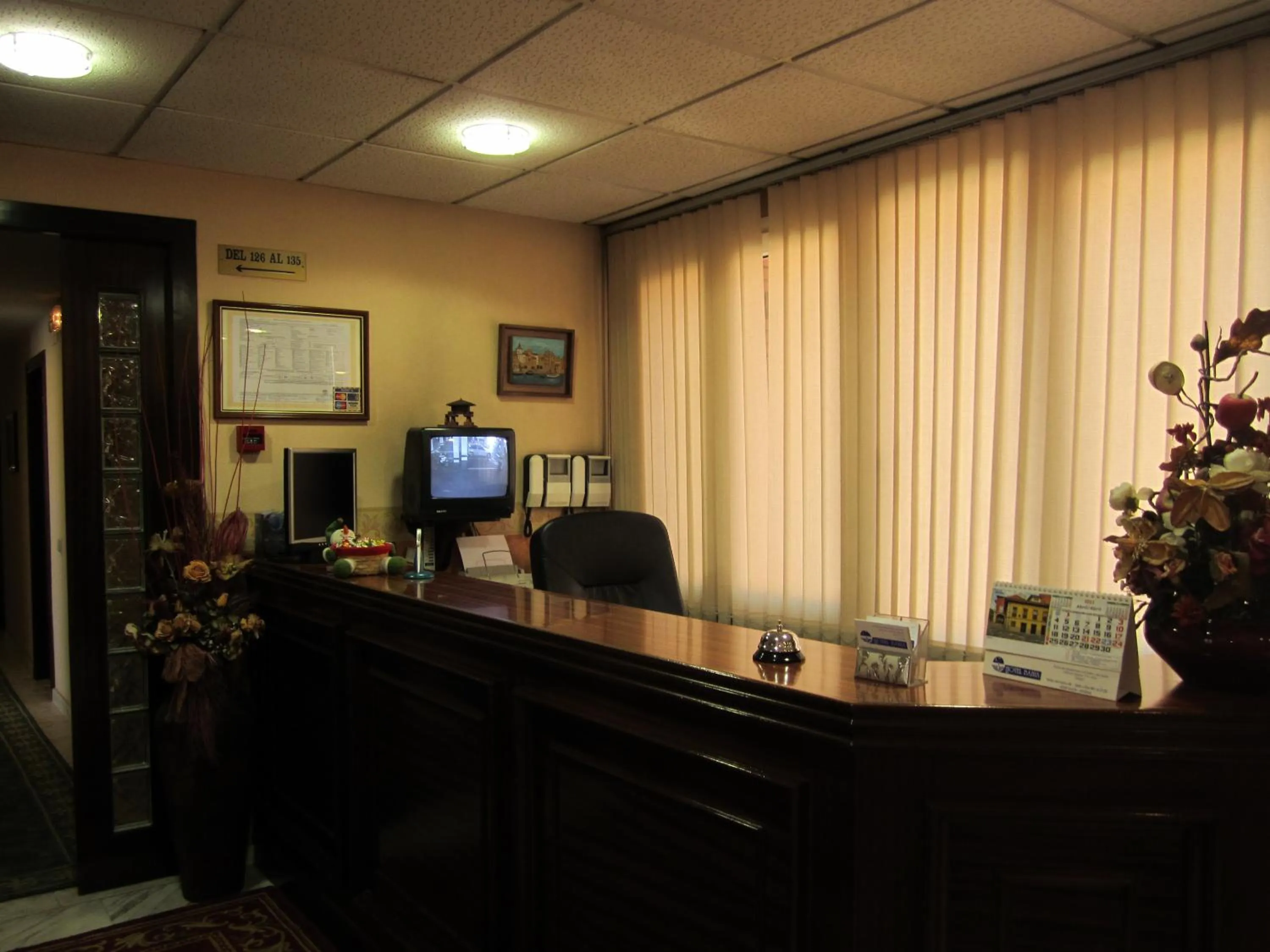 Lobby or reception in Hotel Bahia