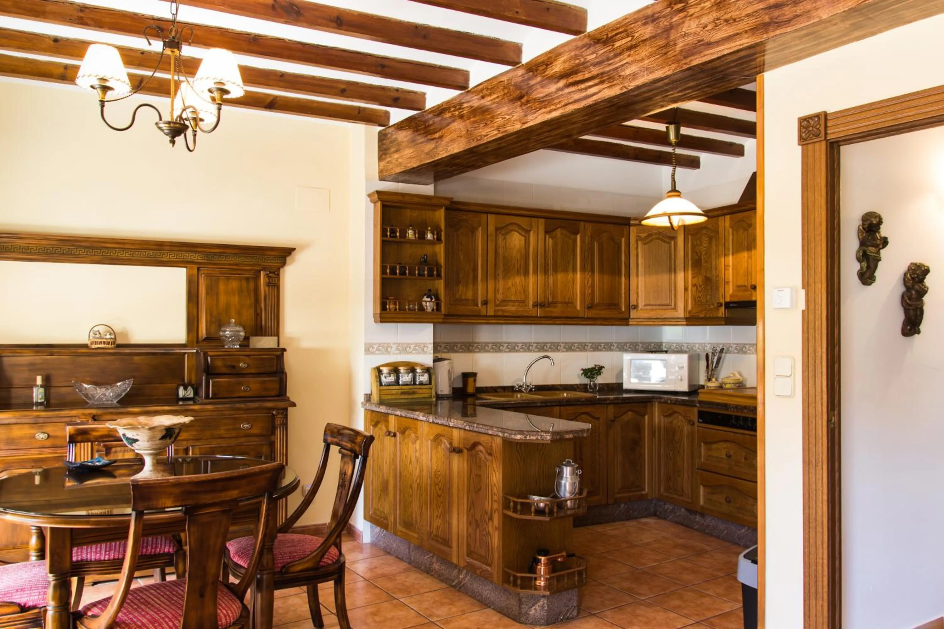 Kitchen or kitchenette in Casa Rosalía