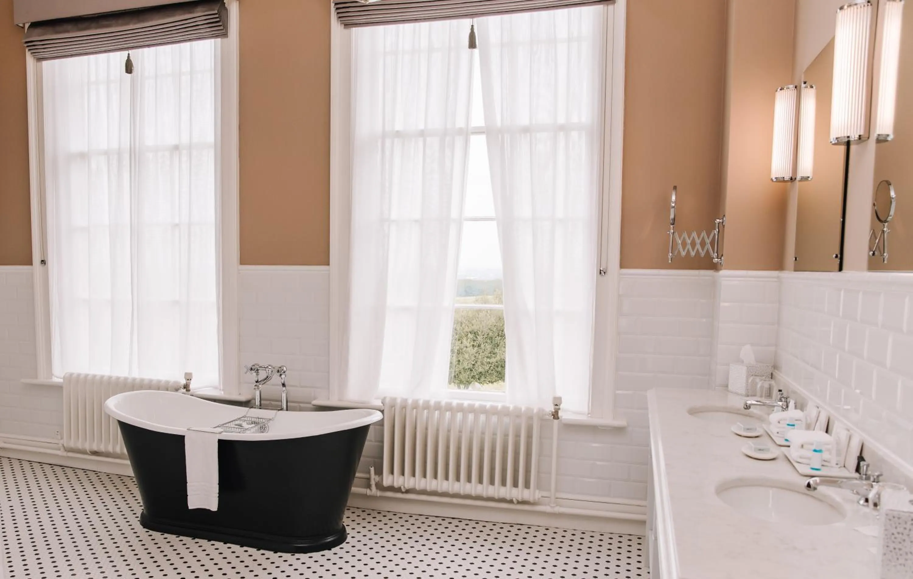 Bathroom in Hawkstone Hall Hotel & Gardens
