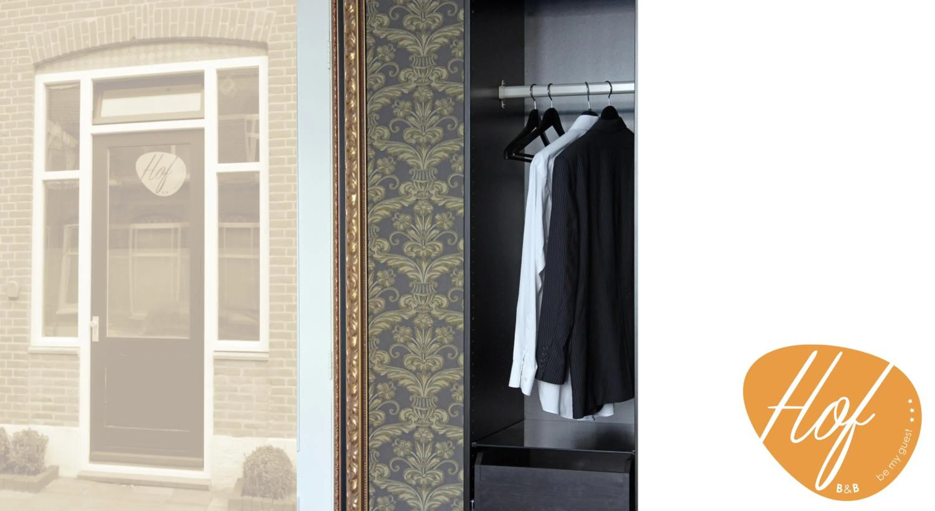 Decorative detail in Hof, a luxury stay in the center of Eindhoven