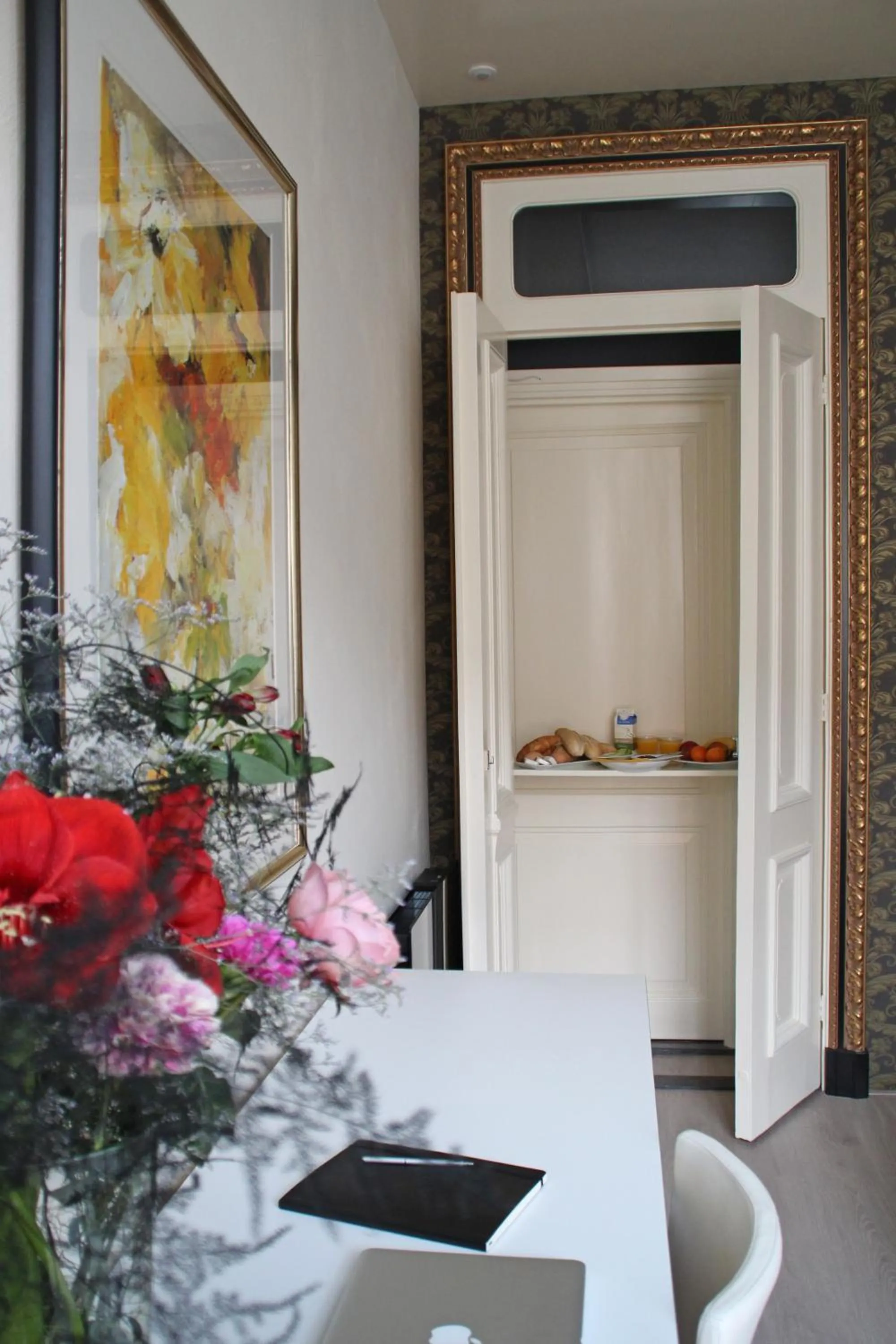 Decorative detail in Hof, a luxury stay in the center of Eindhoven