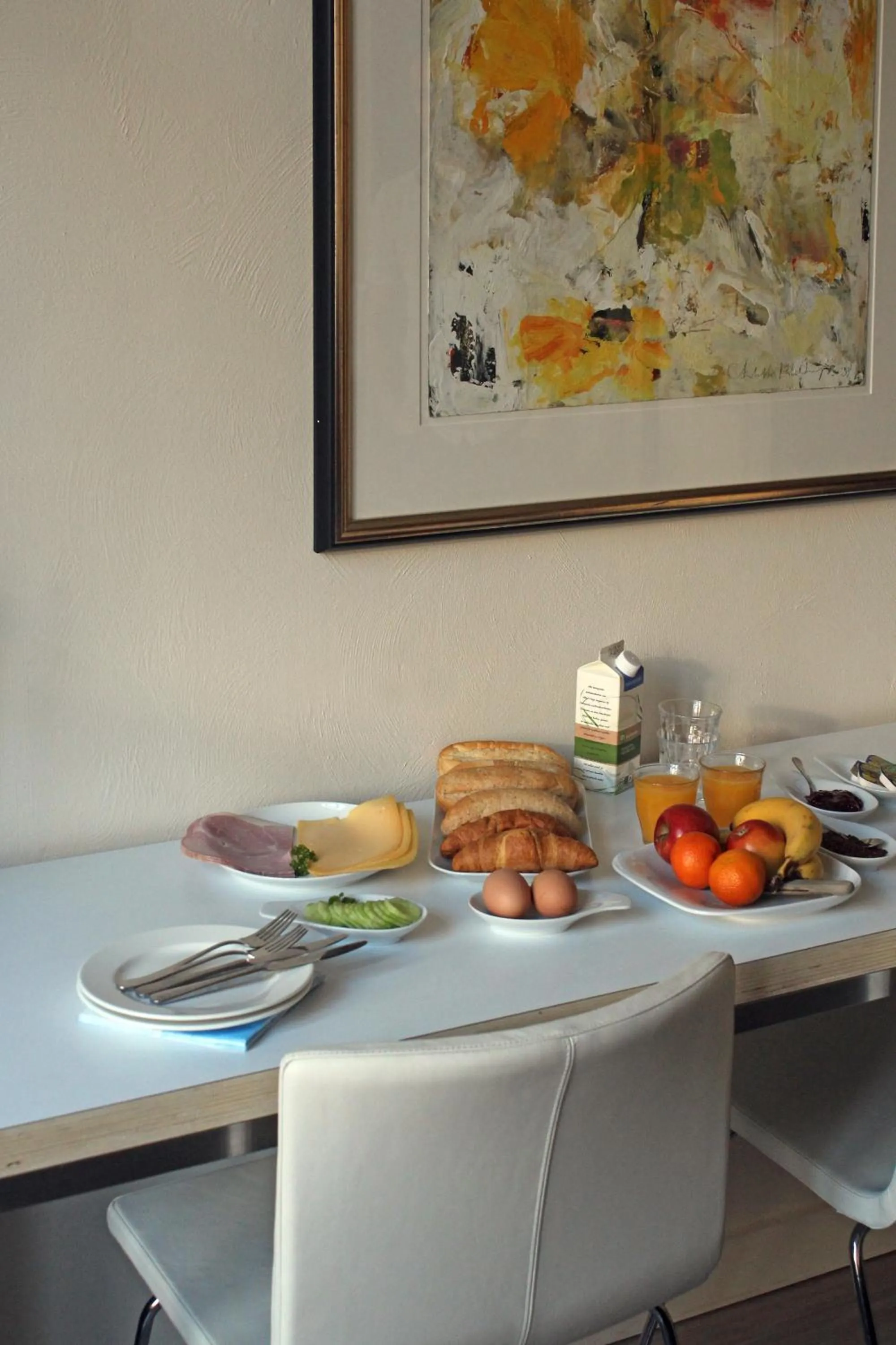 Seating area in Hof, a luxury stay in the center of Eindhoven