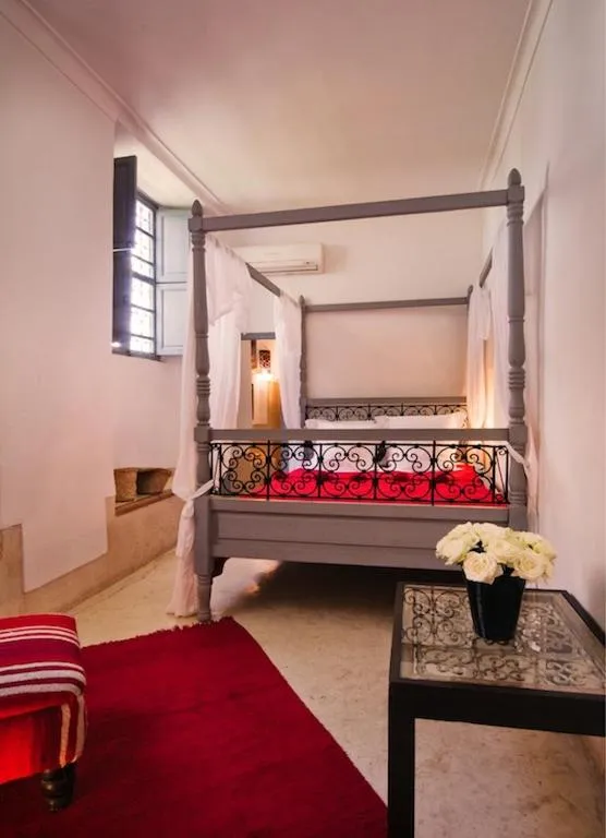Bed in Riad Dar Hanane