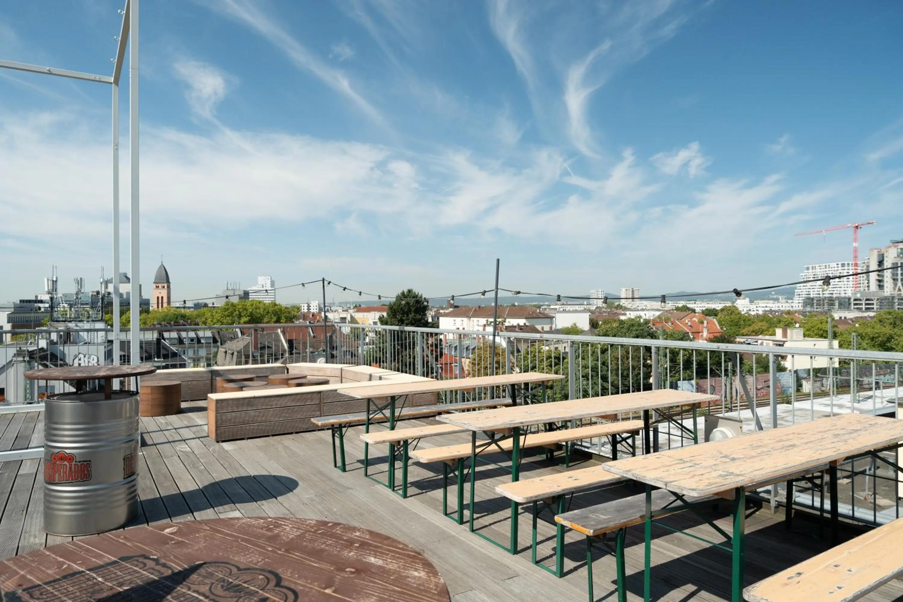 Balcony/Terrace in a&o Frankfurt Galluswarte