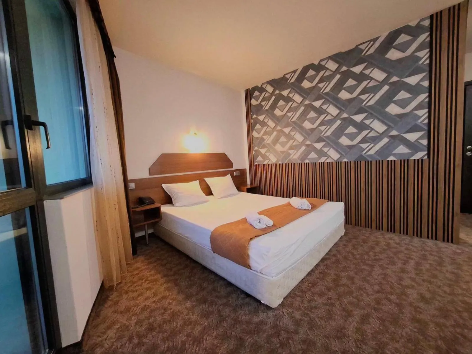 Bedroom, Bed in Korona Hotel