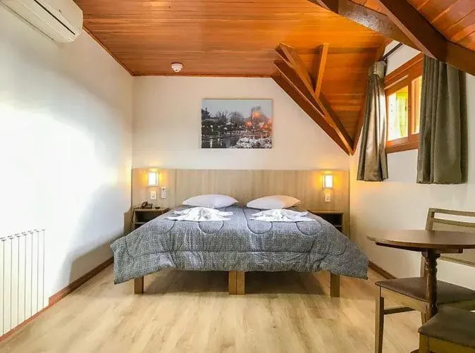 Bed in Hotel Triveneto Gramado