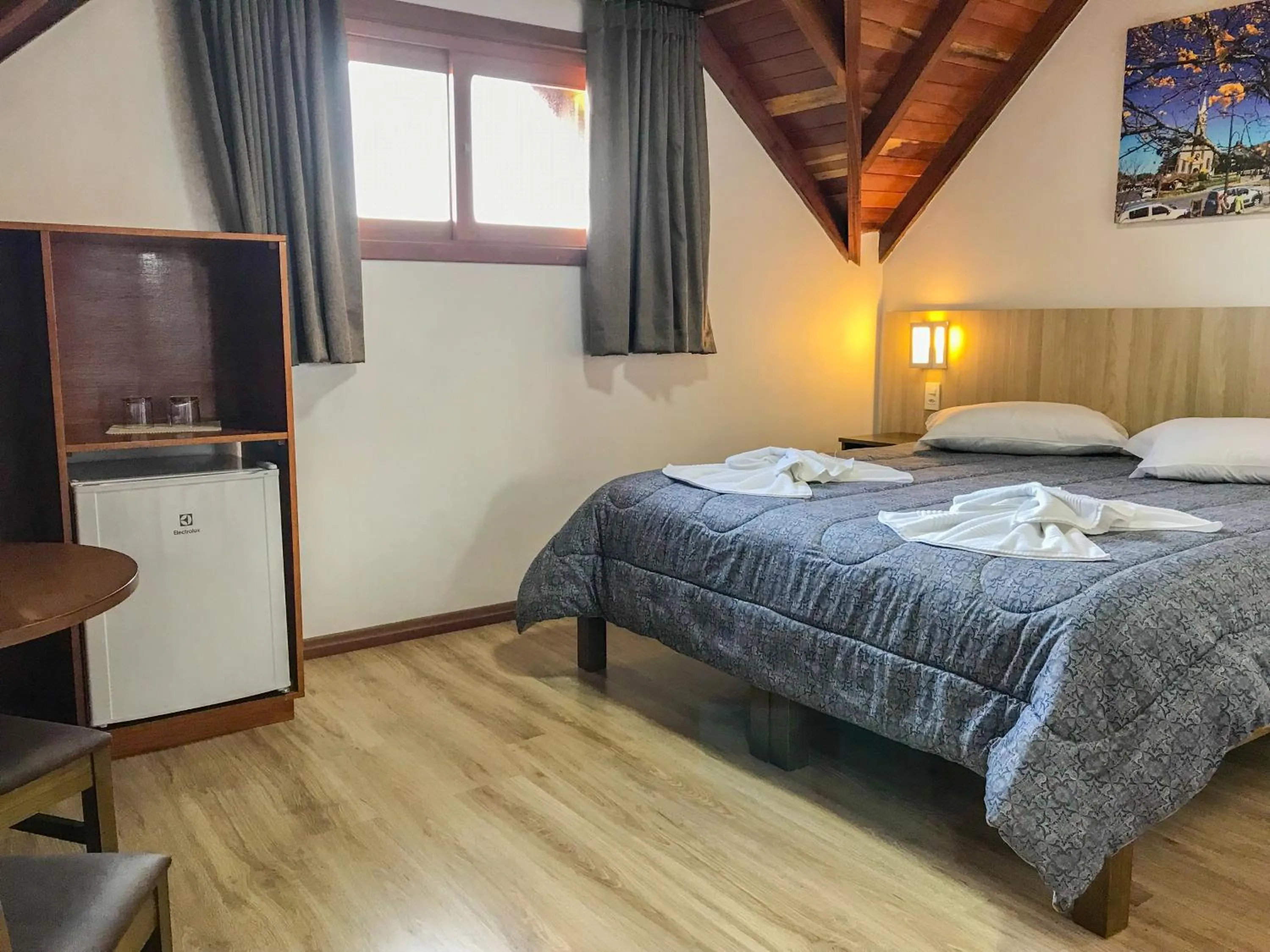 Bedroom, Bed in Hotel Triveneto Gramado