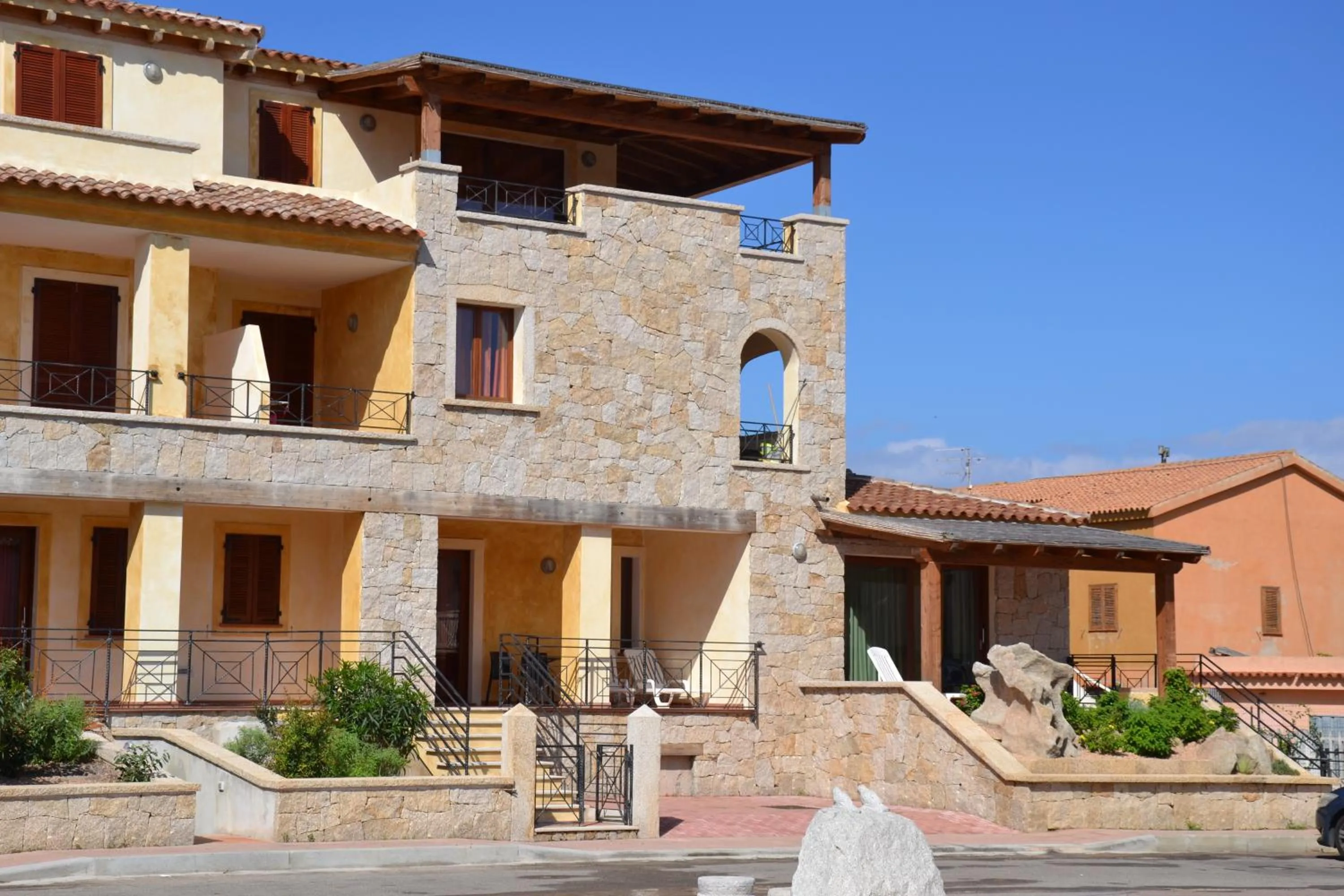 Facade/entrance in Residence Ataras