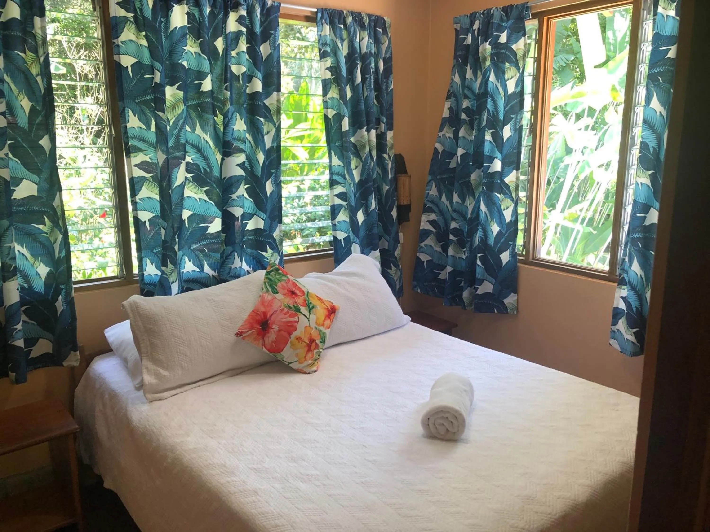 Bed in Hotel El Mono Feliz