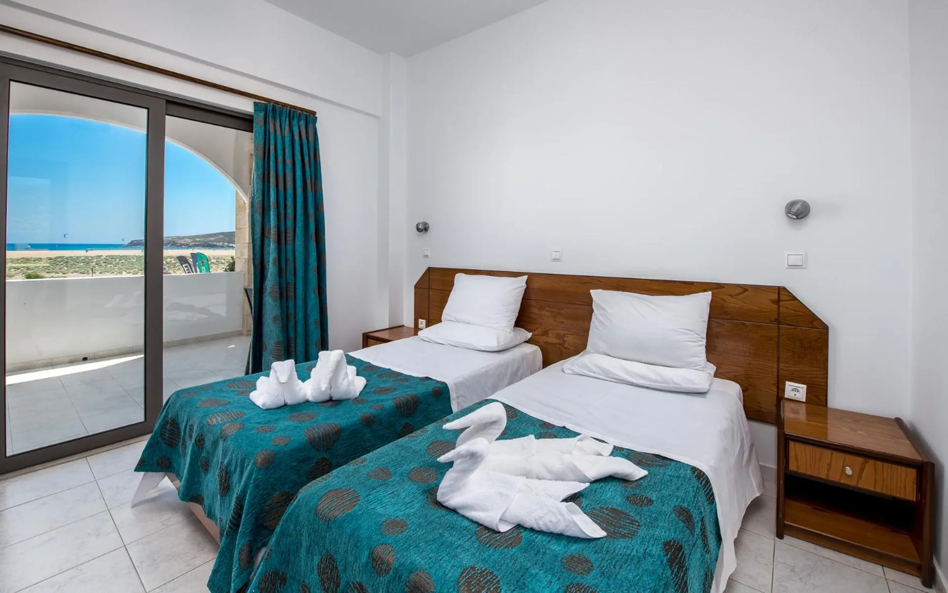 Bed in Zanetos Prasonisi