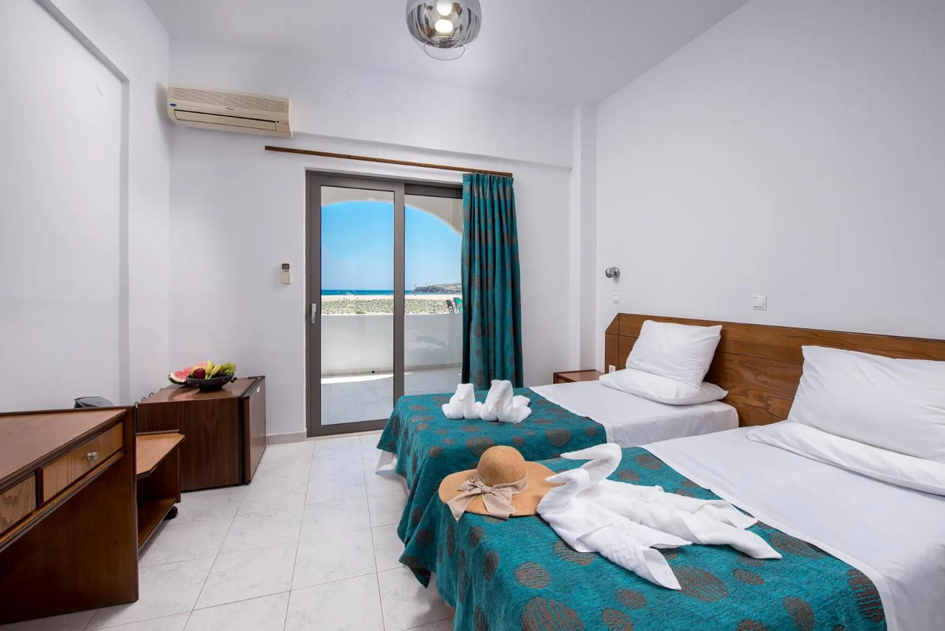 Bed in Zanetos Prasonisi