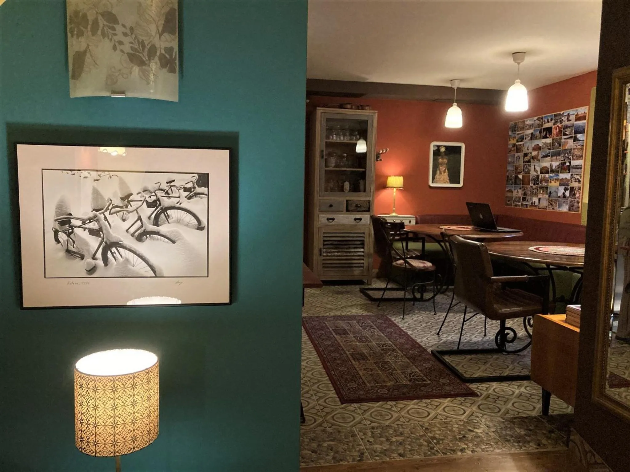 Dining area in MuziKafe - Home of Culture